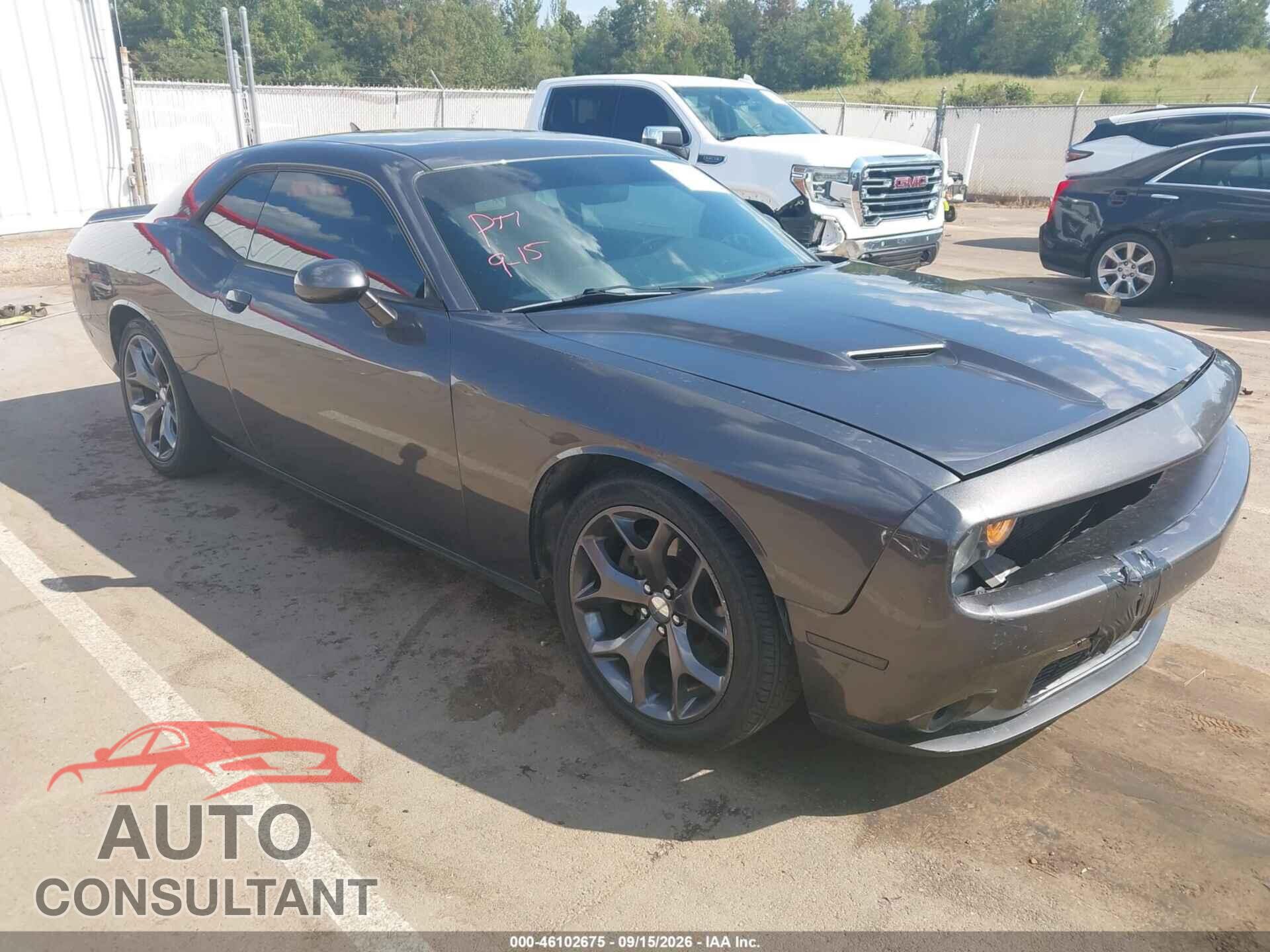 DODGE CHALLENGER 2016 - 2C3CDZAG3GH250019