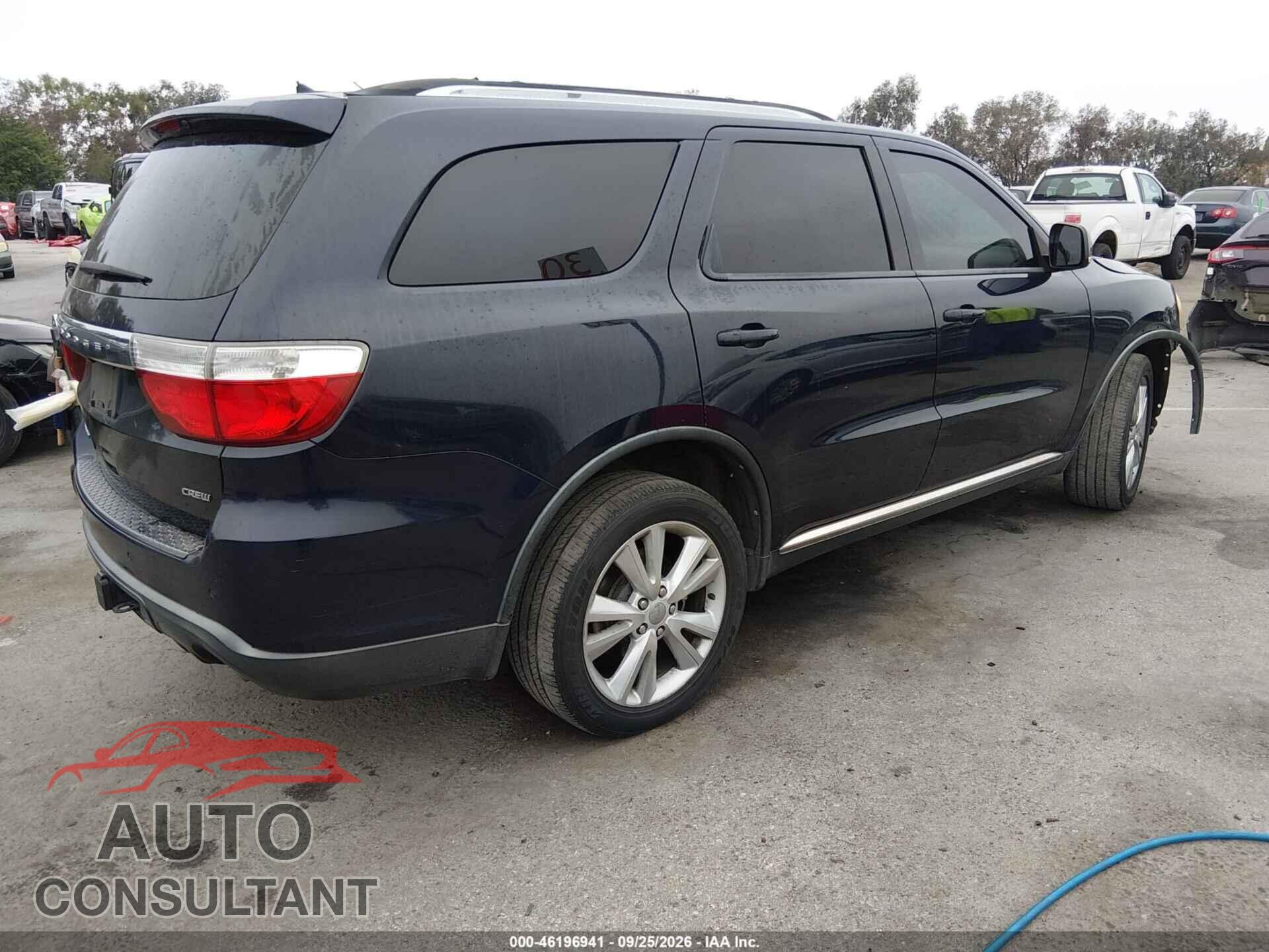 DODGE DURANGO 2012 - 1C4RDHDG7CC334871