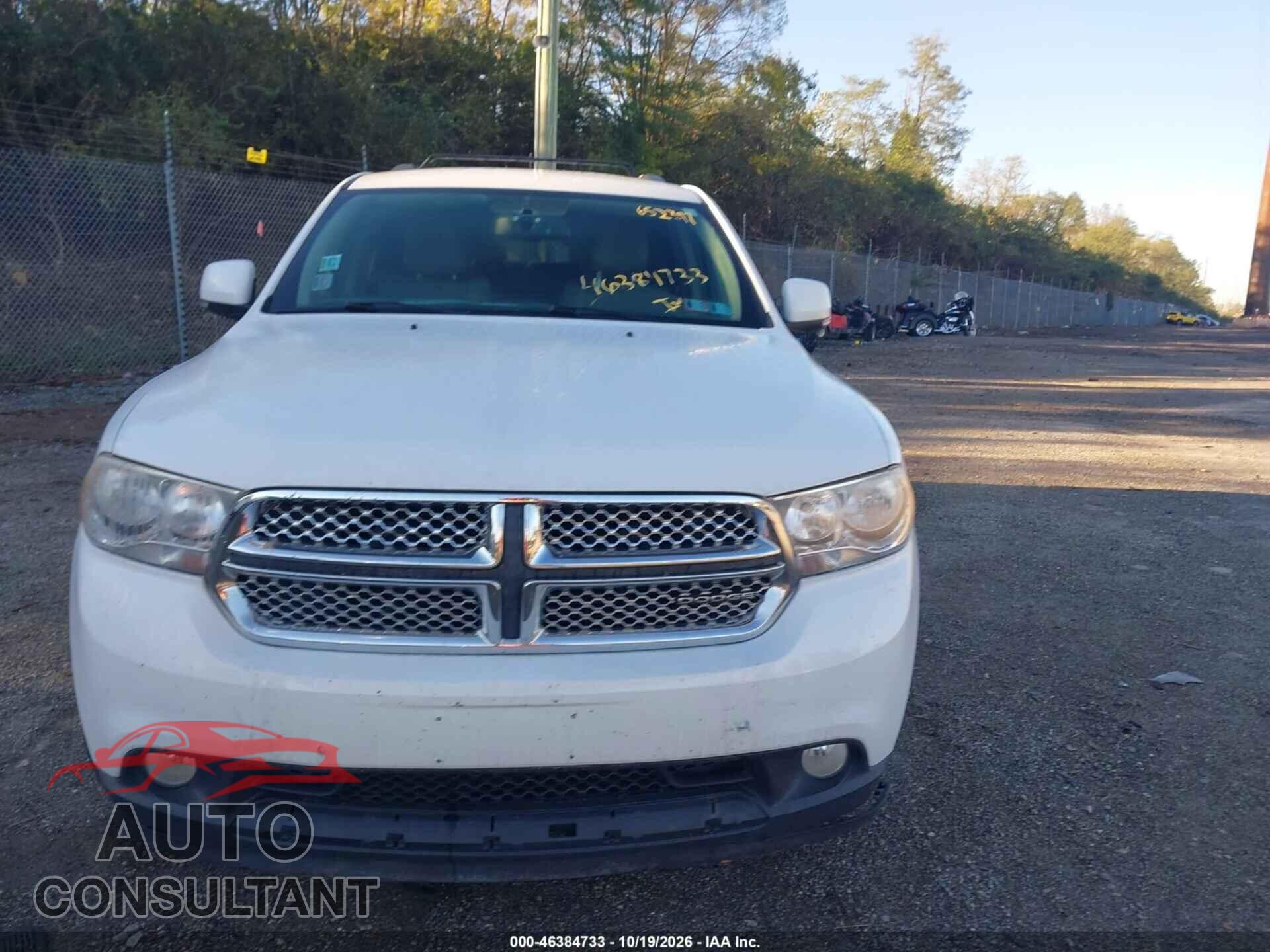 DODGE DURANGO 2013 - 1C4SDJDT7DC652397
