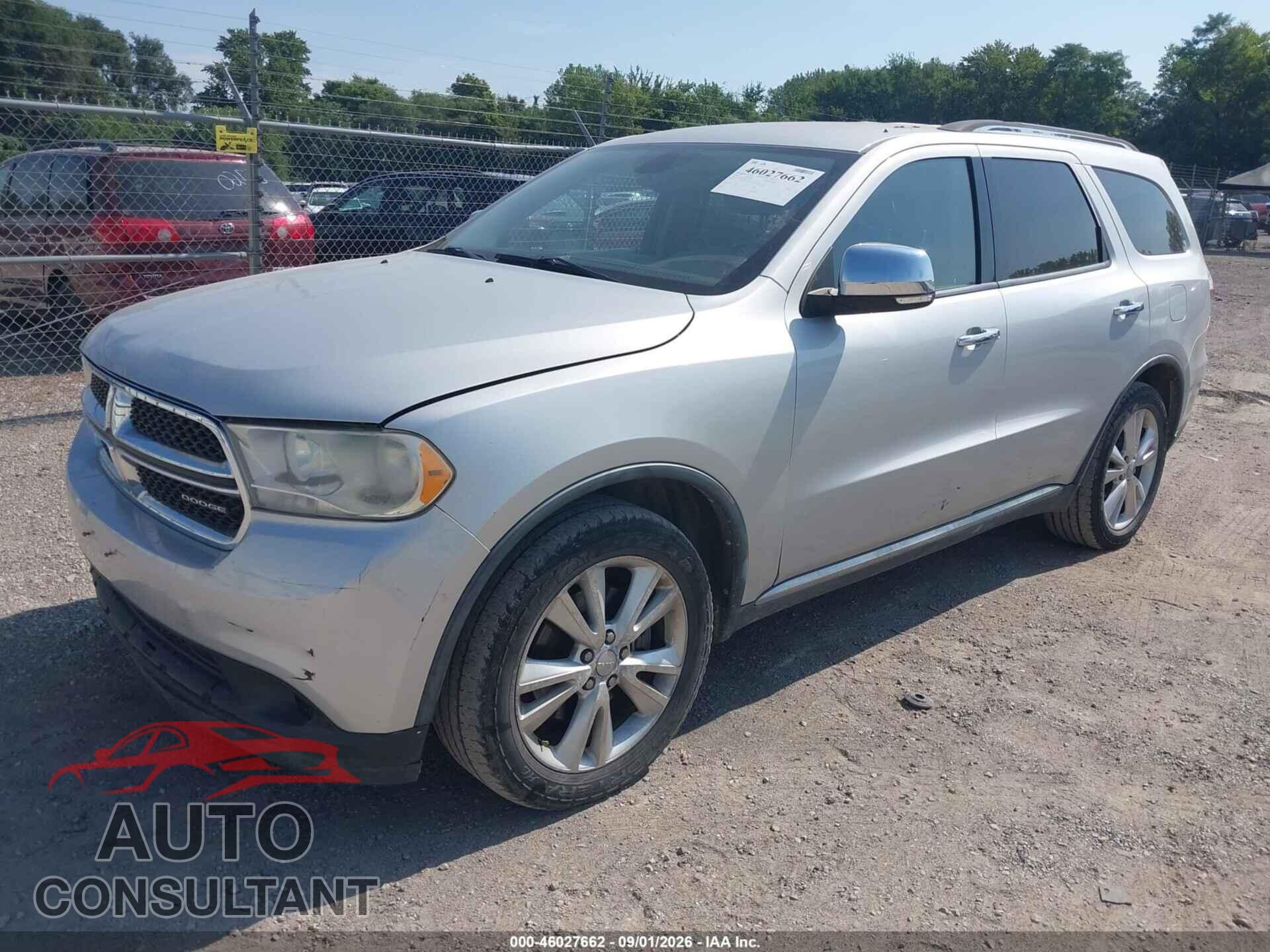DODGE DURANGO 2011 - 1D4SE4GT7BC689332