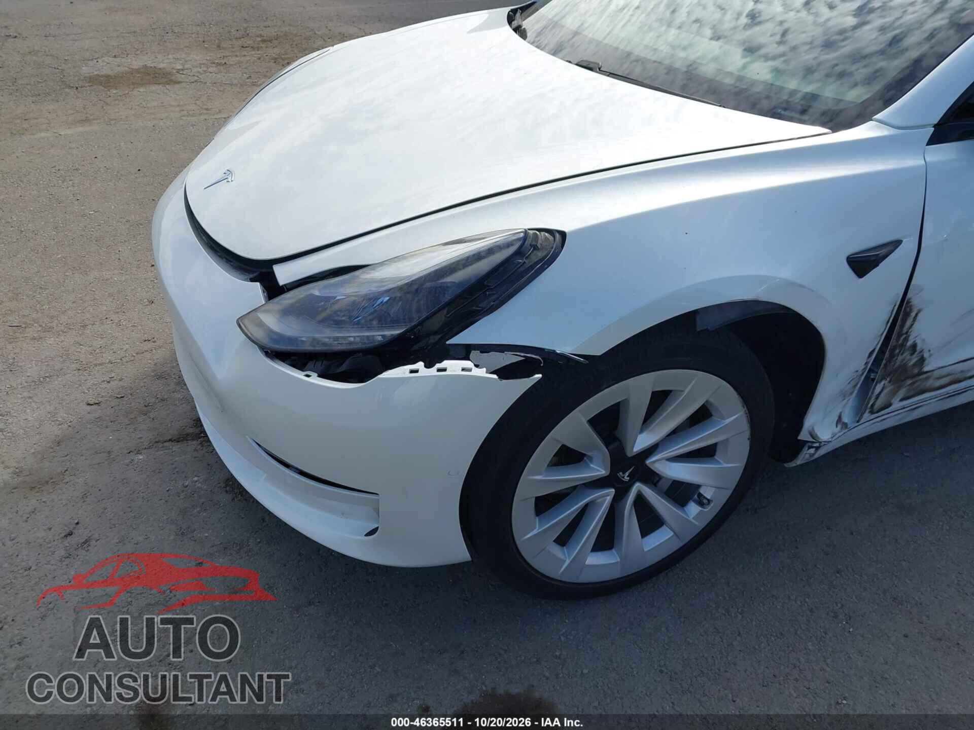 TESLA MODEL 3 2021 - 5YJ3E1EA7MF046650