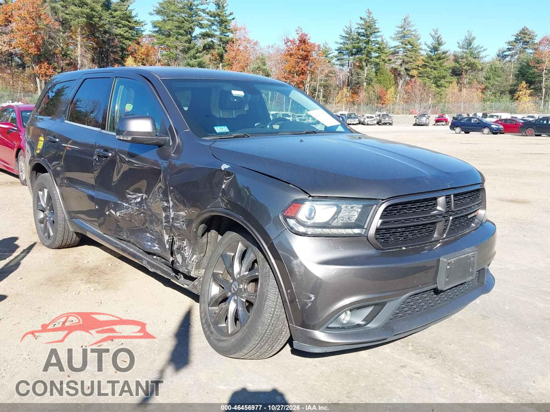 DODGE DURANGO 2017 - 1C4RDJDG9HC639089