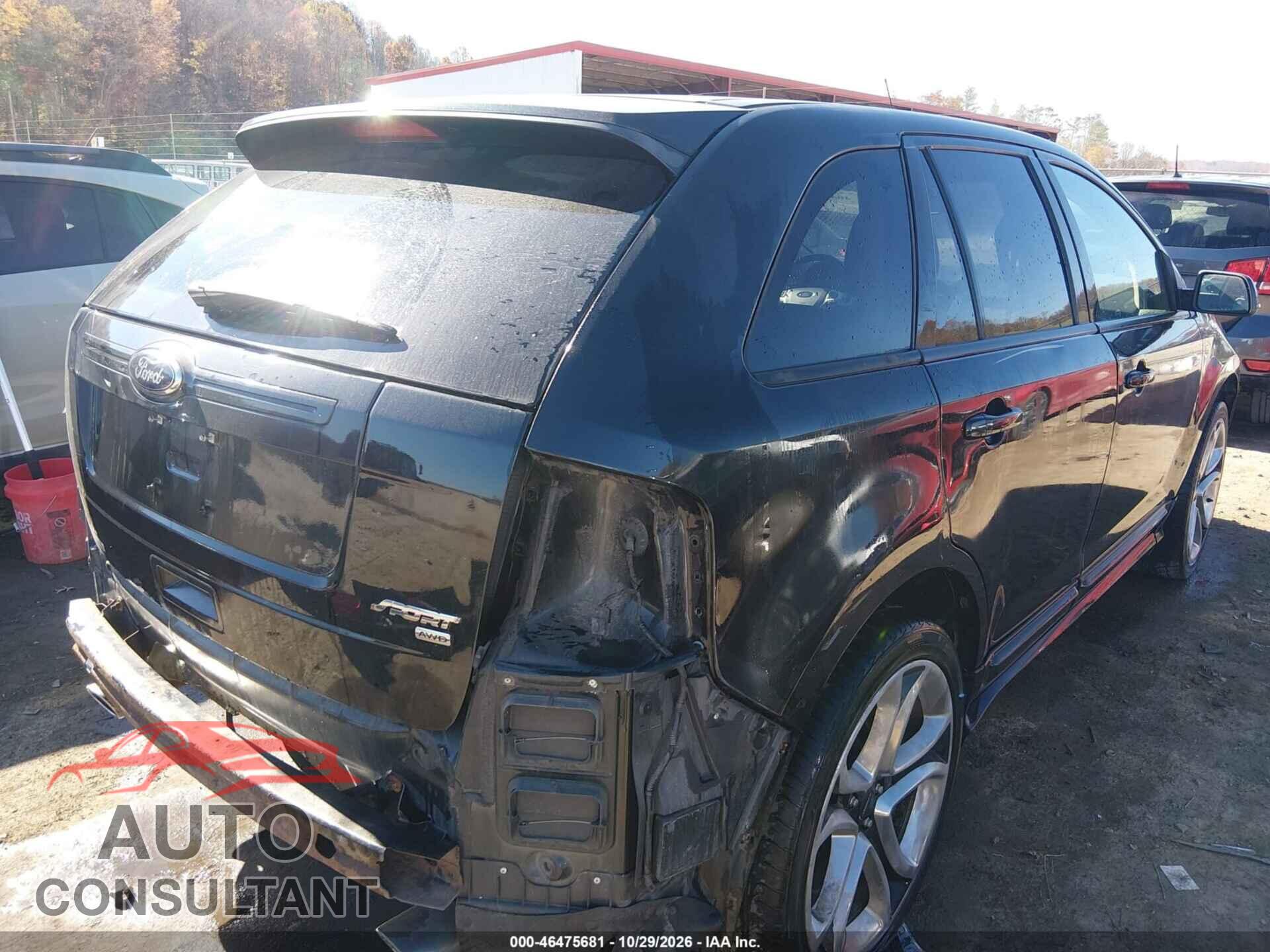 FORD EDGE 2013 - 2FMDK4AK9DBE31780