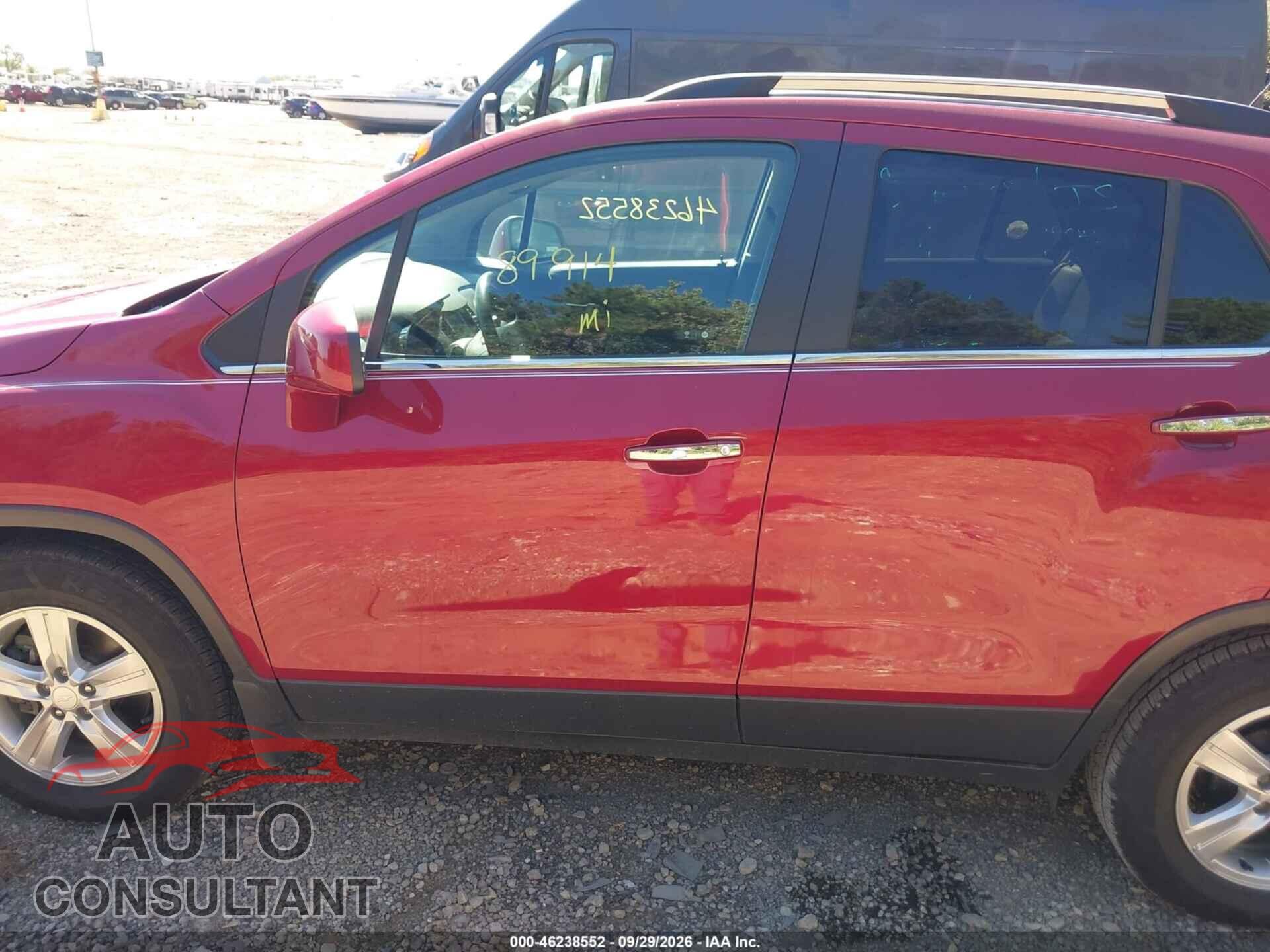 CHEVROLET TRAX 2019 - 3GNCJLSB3KL289852