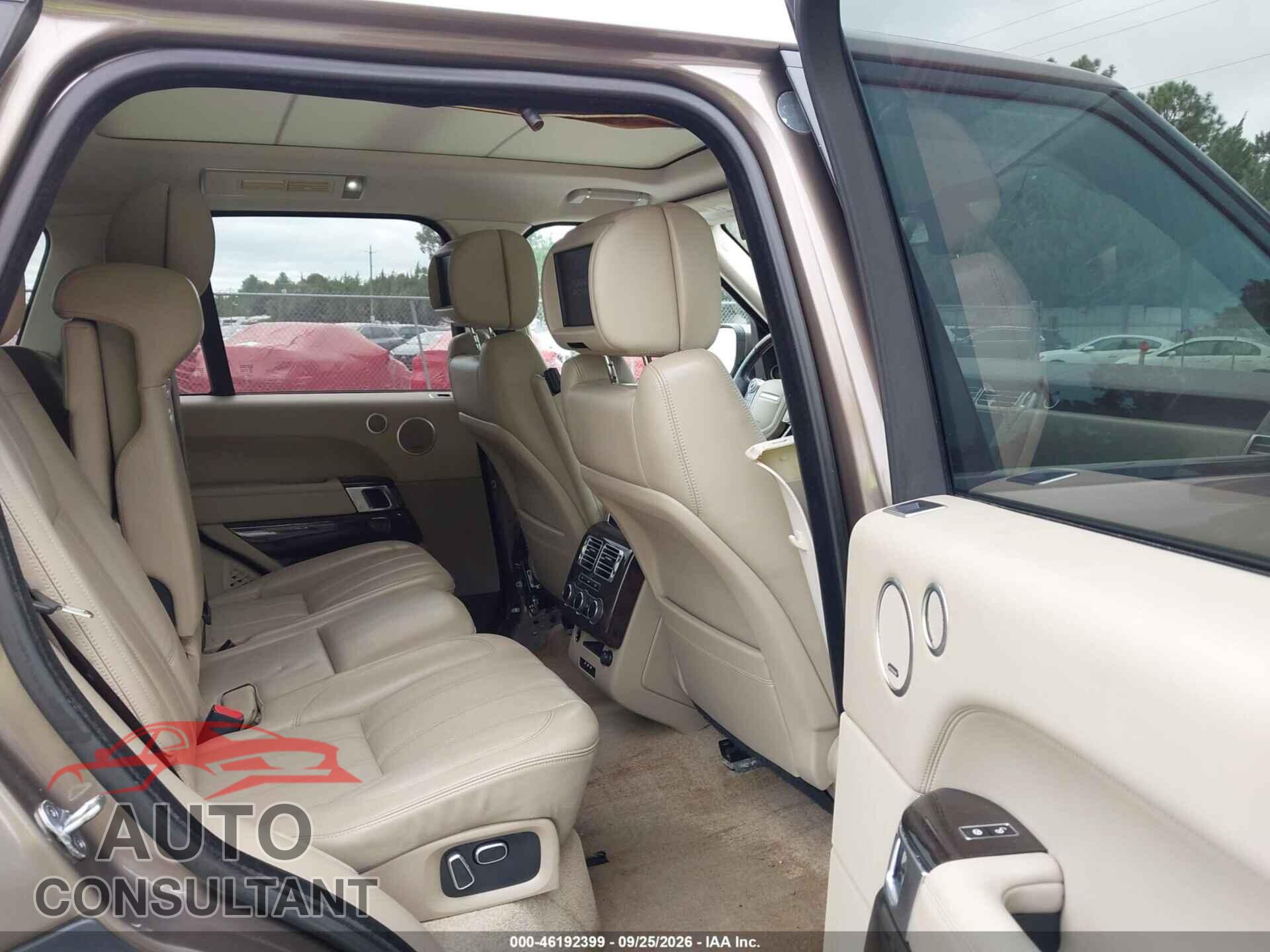 LAND ROVER RANGE ROVER 2013 - SALGS2DF5DA109887