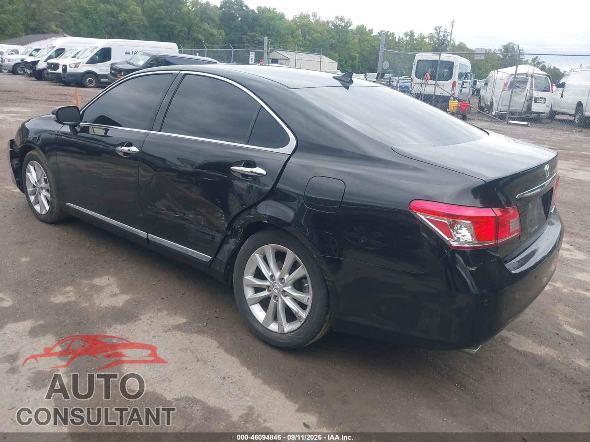 LEXUS ES 350 2012 - JTHBK1EG3C2505357