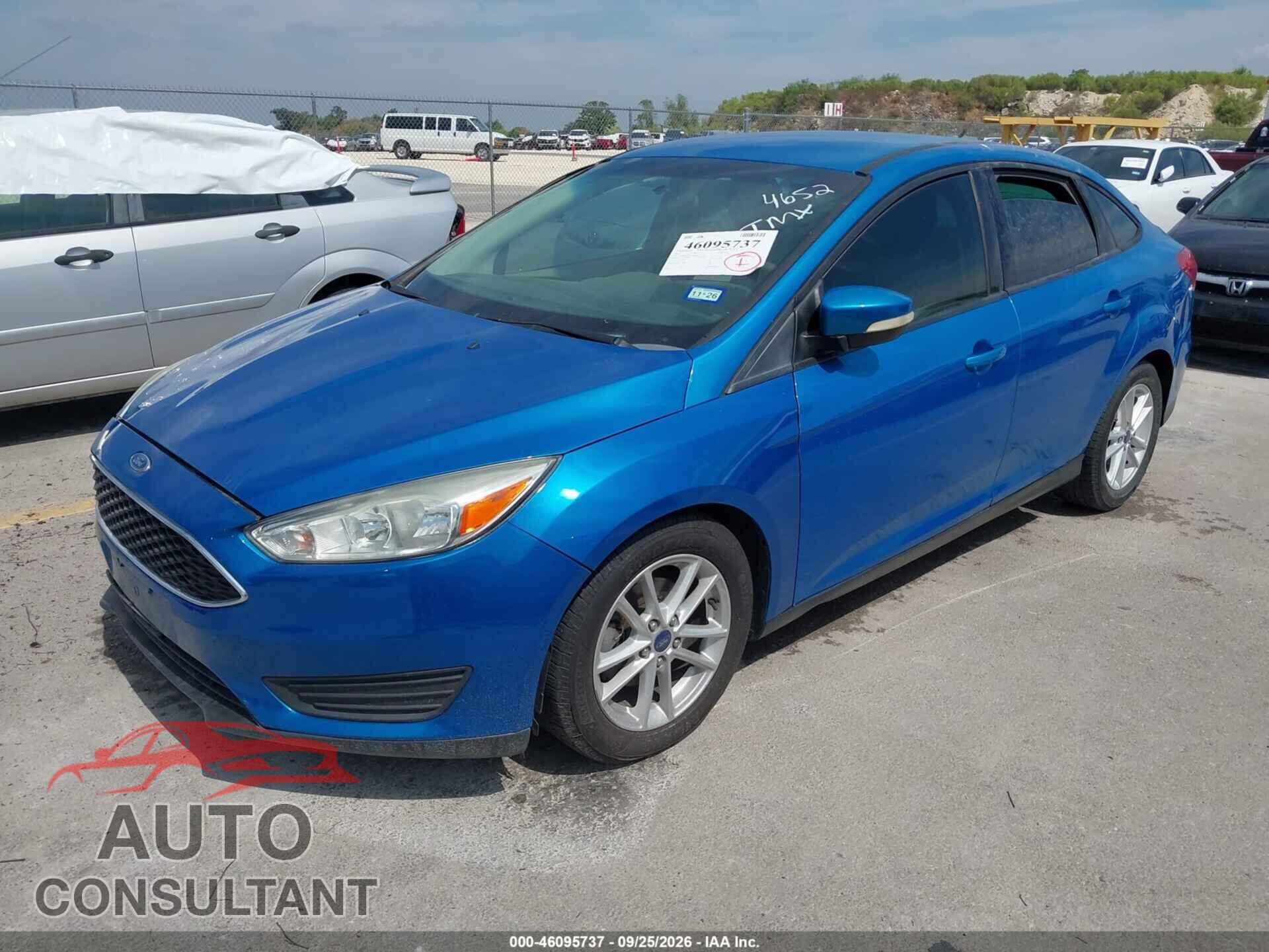 FORD FOCUS 2016 - 1FADP3F24GL404652