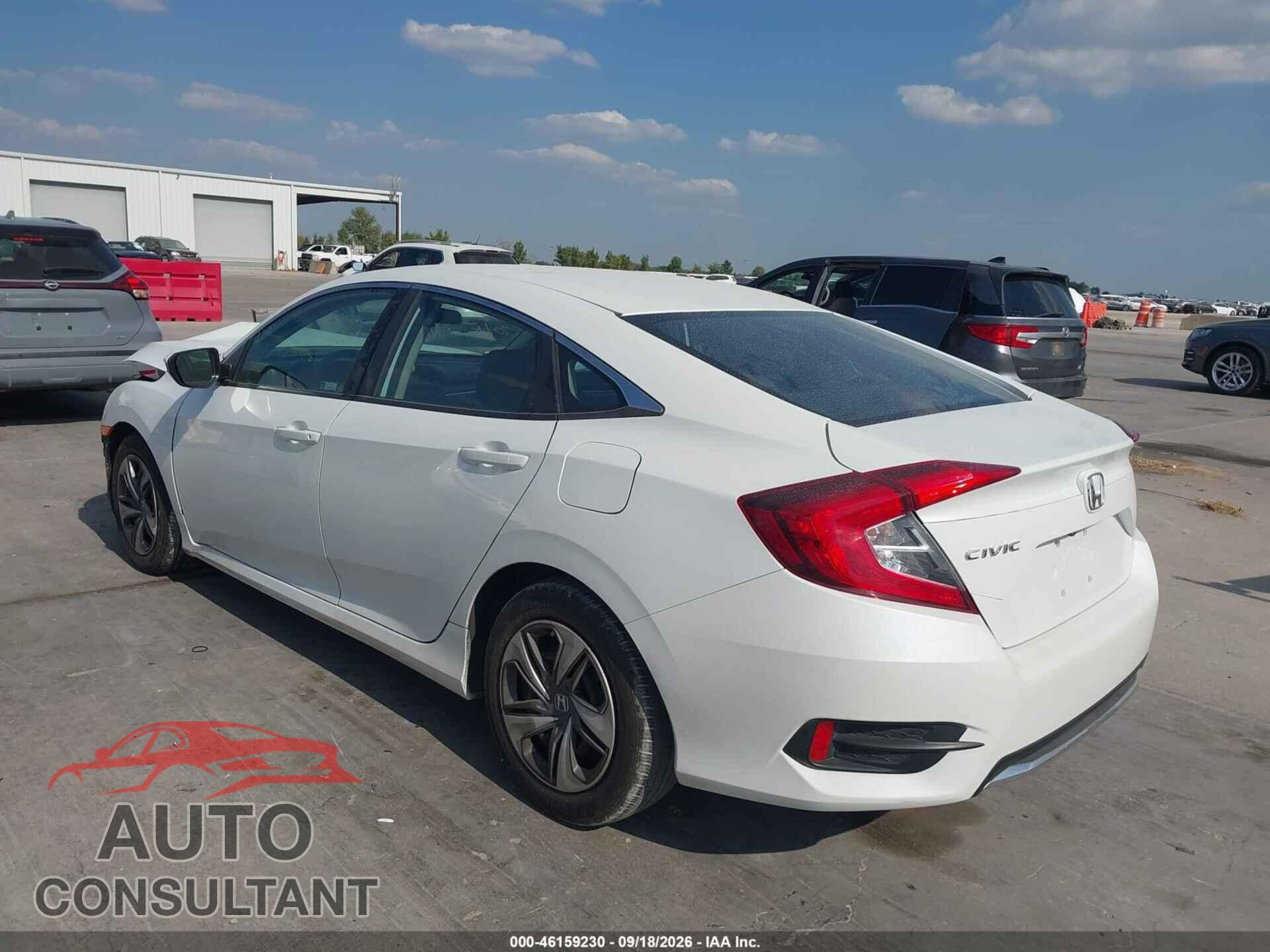 HONDA CIVIC 2020 - 19XFC2F63LE009778