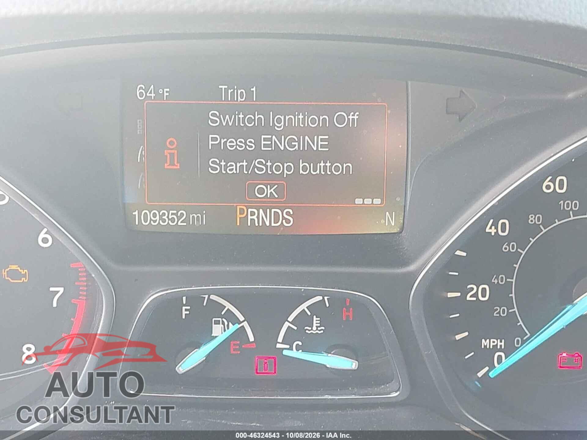 FORD ESCAPE 2017 - 1FMCU9JD2HUD38832