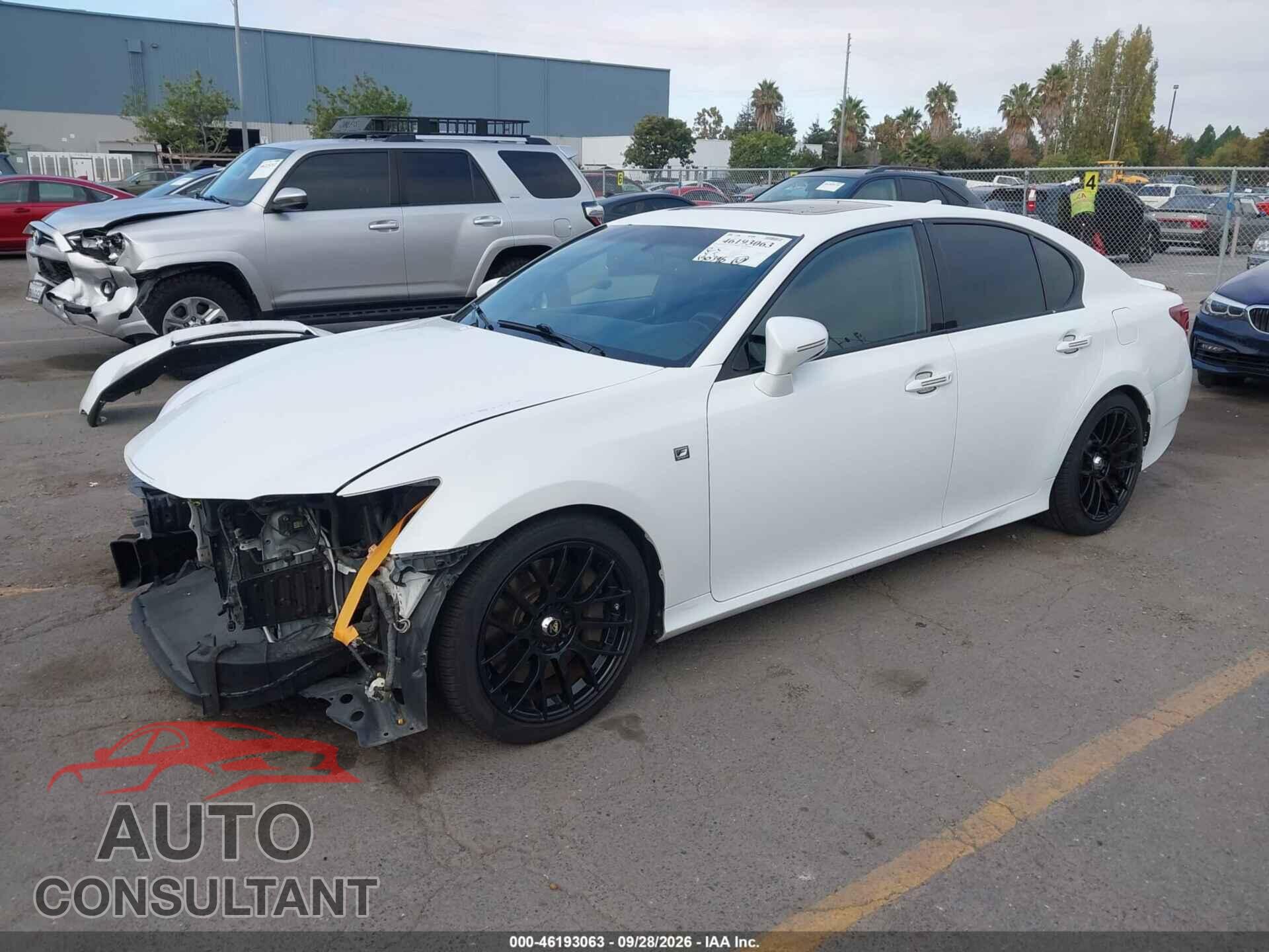 LEXUS GS 350 2015 - JTHBE1BL2FA016337