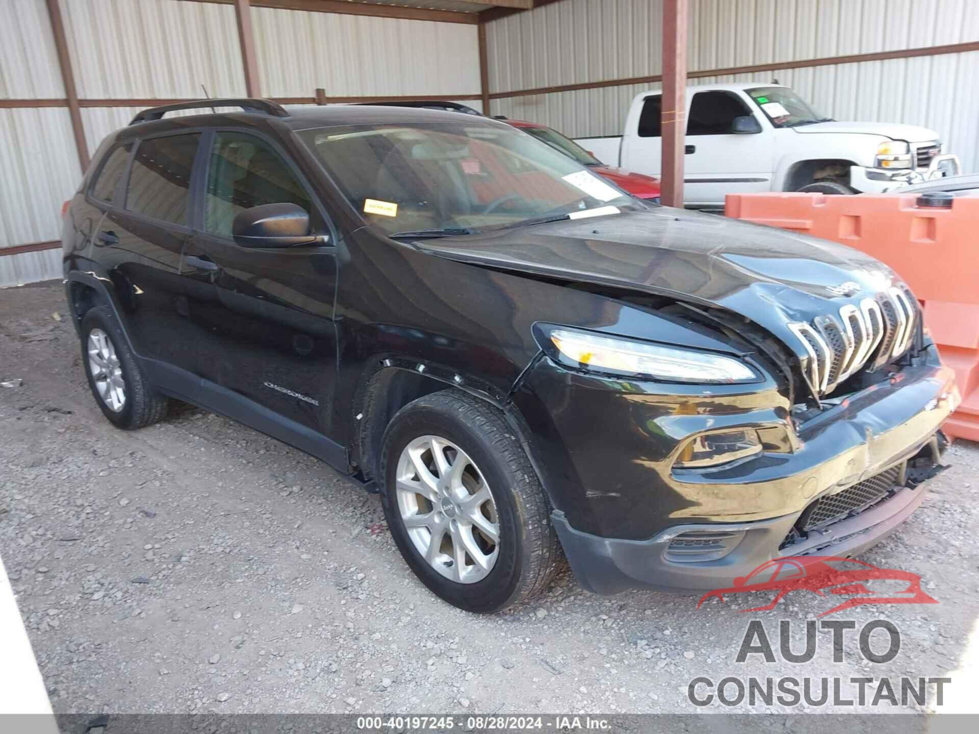 JEEP CHEROKEE 2016 - 1C4PJLAB2GW272988