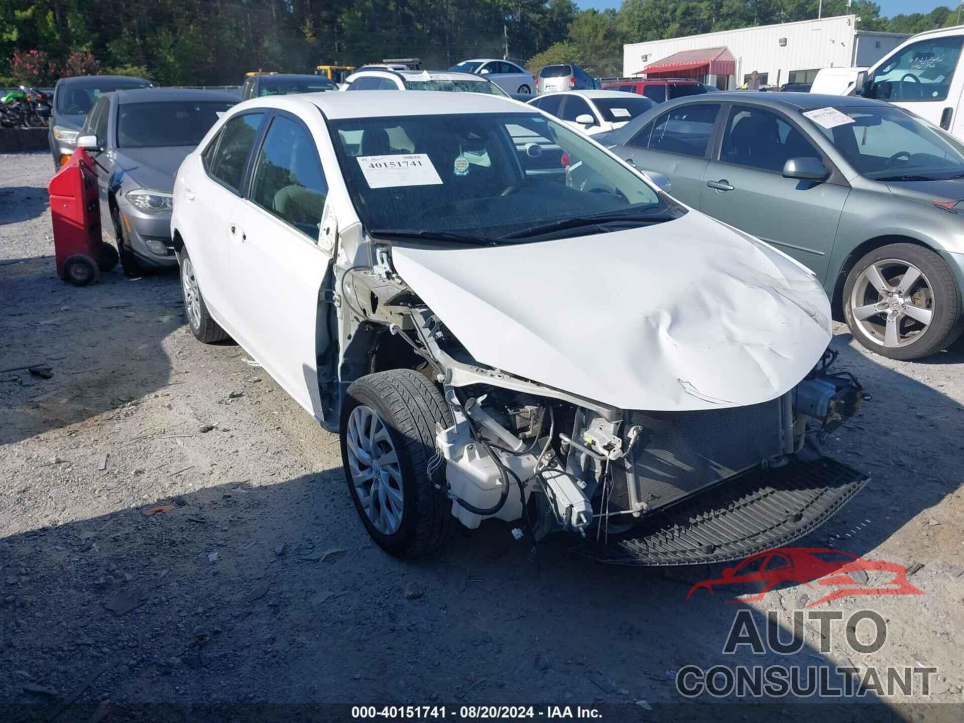 TOYOTA COROLLA 2018 - 5YFBURHE1JP762455