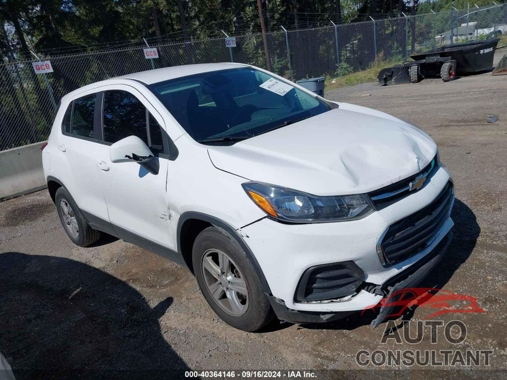 CHEVROLET TRAX 2019 - 3GNCJKSB8KL392680