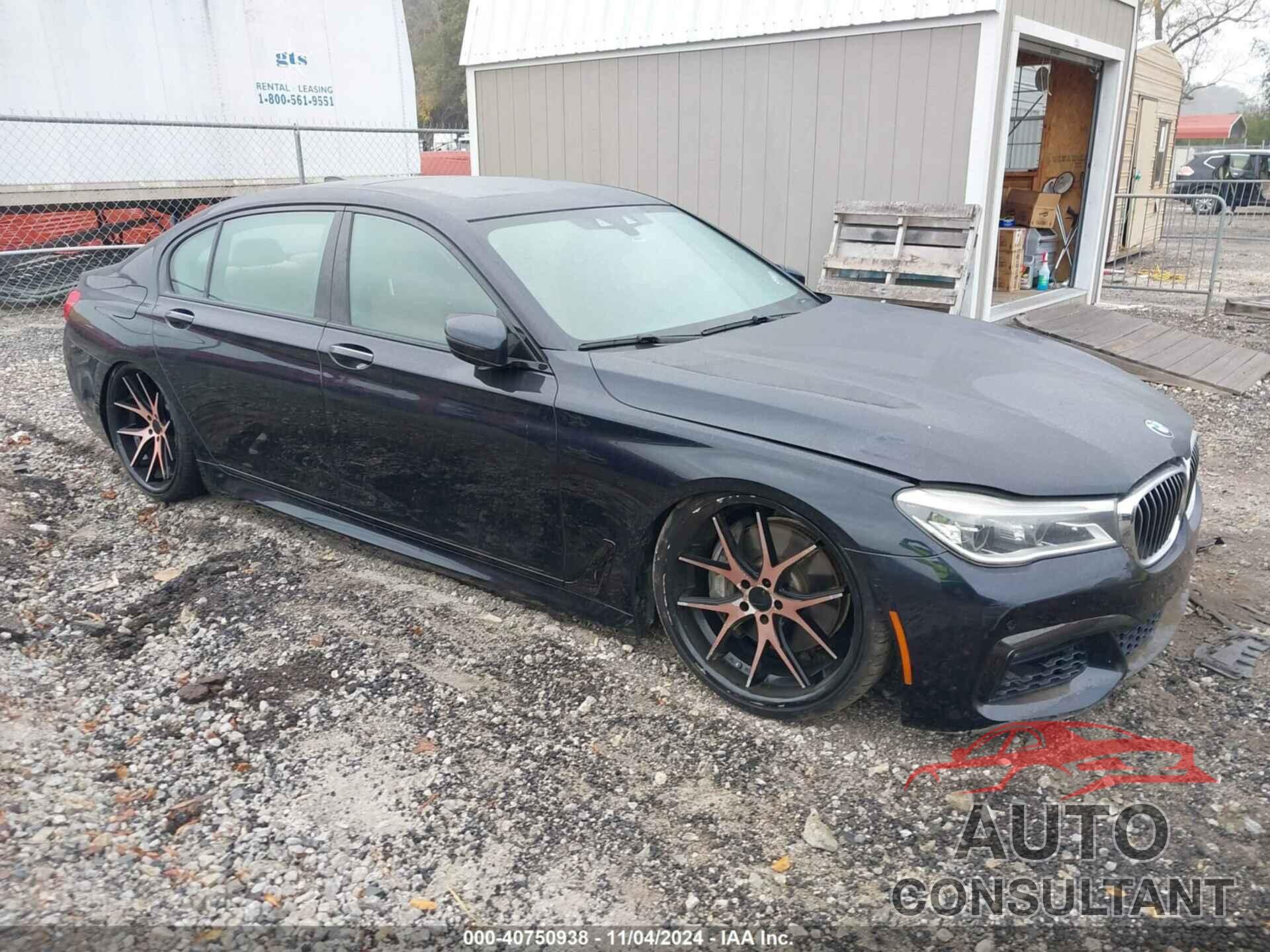 BMW 750I 2016 - WBA7F2C55GG419993