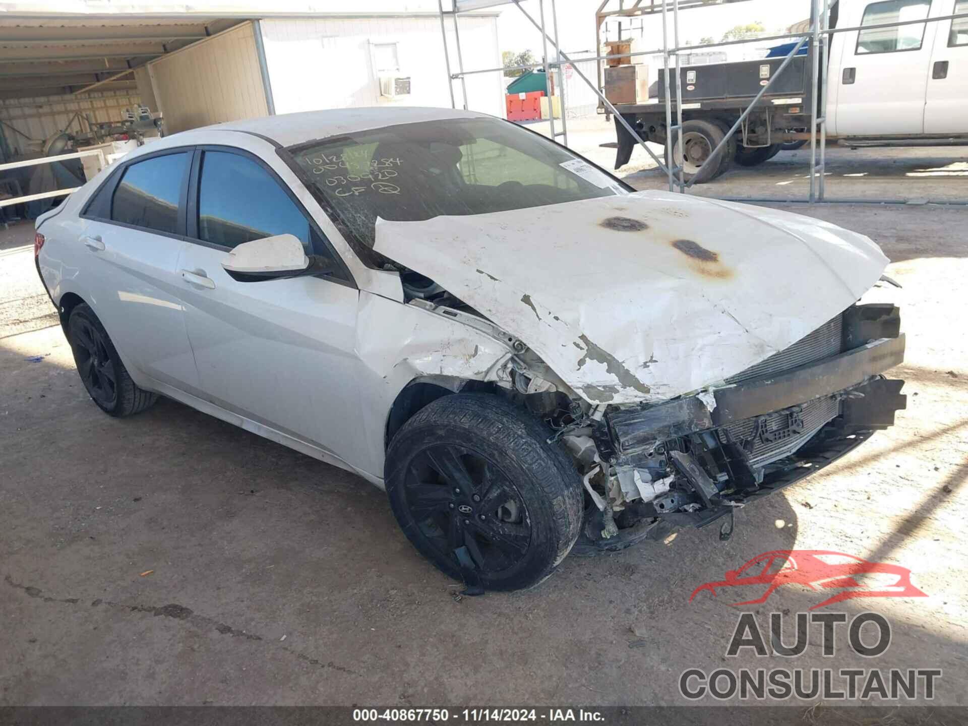 HYUNDAI ELANTRA 2021 - 5NPLS4AGXMH030920