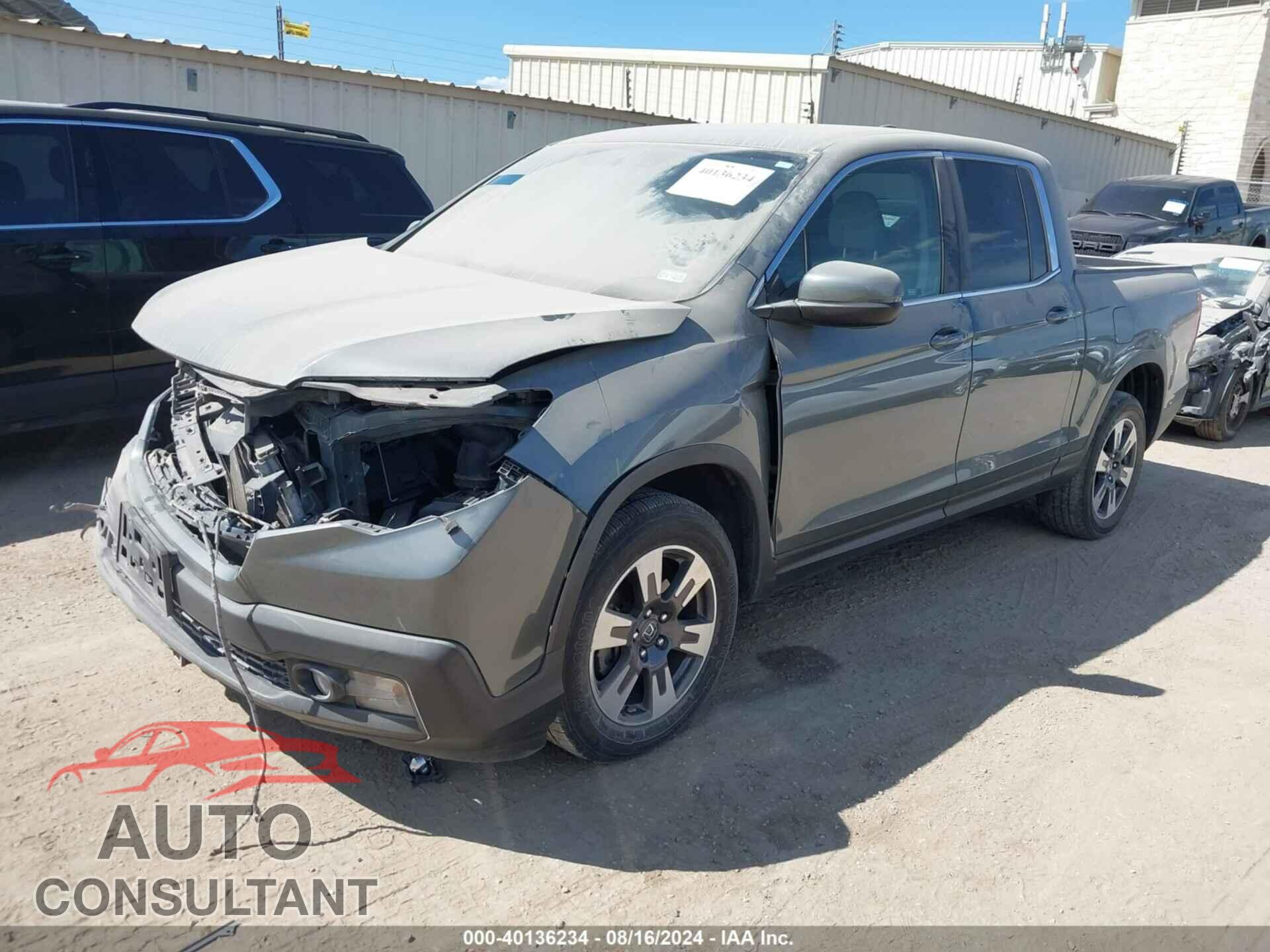 HONDA RIDGELINE 2017 - 5FPYK3F62HB017526