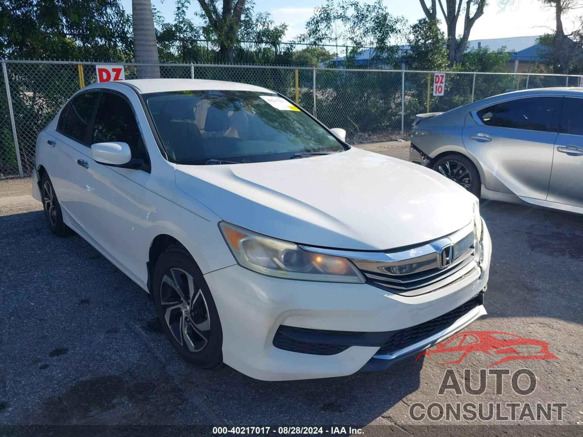 HONDA ACCORD 2016 - 1HGCR2F30GA156691