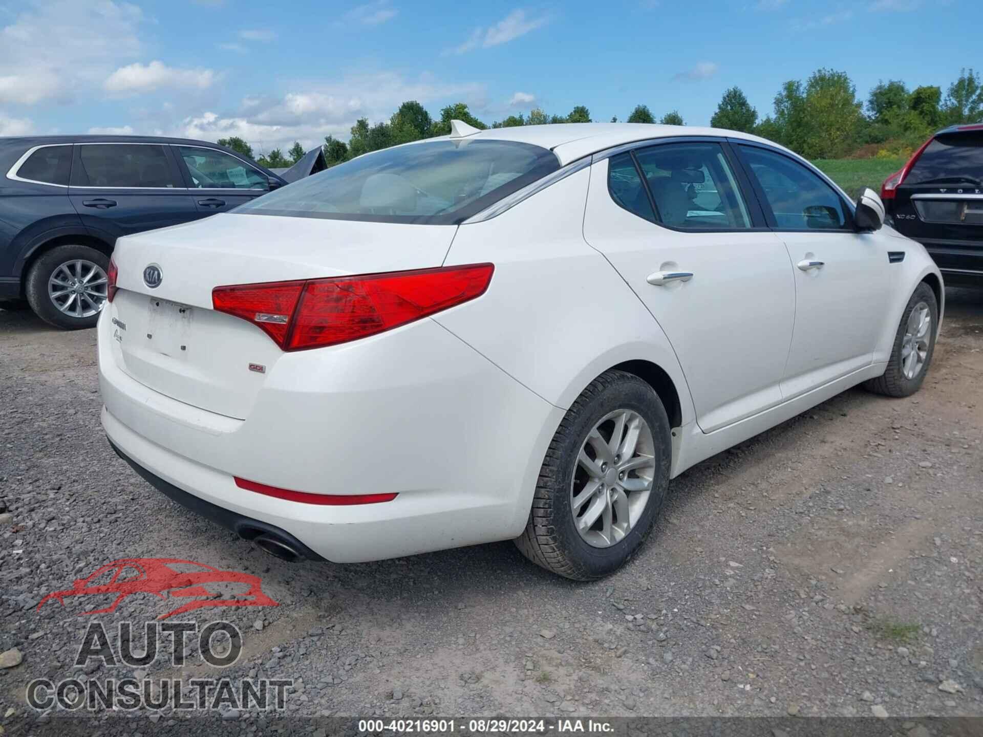 KIA OPTIMA 2012 - KNAGM4A76C5296247