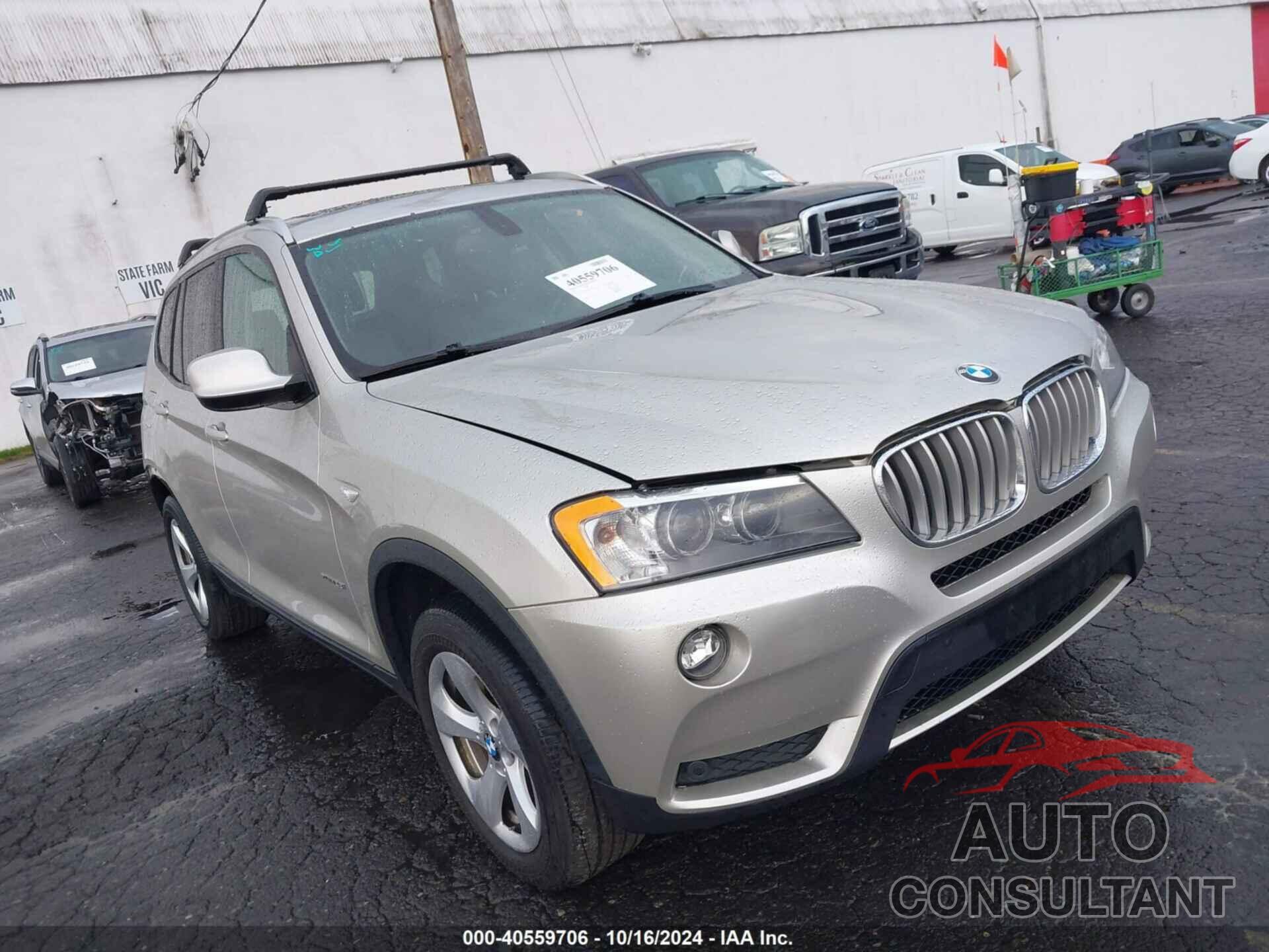 BMW X3 2012 - 5UXWX5C56CL723833