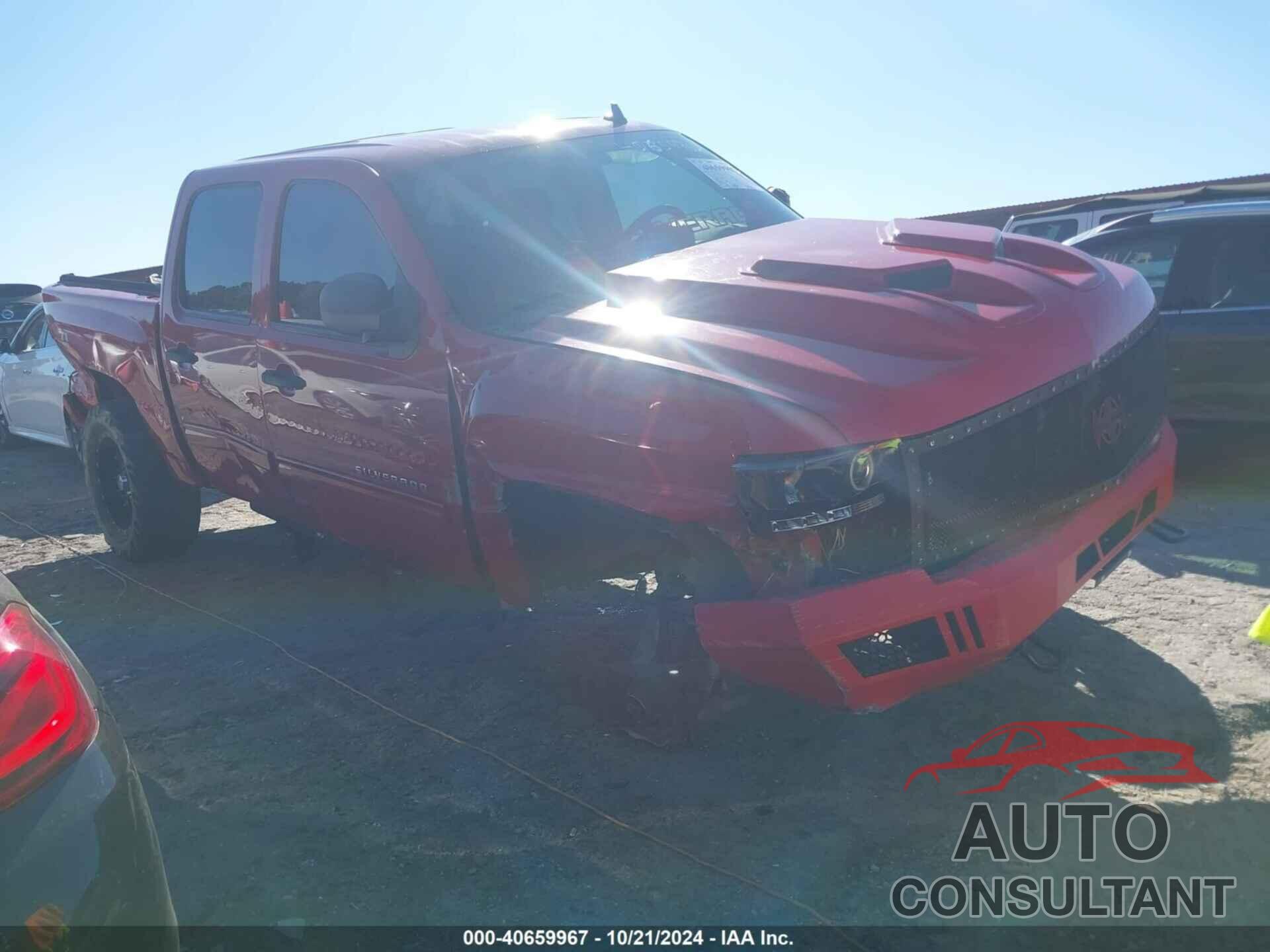 CHEVROLET SILVERADO 1500 2013 - 3GCPKSE76DG101586