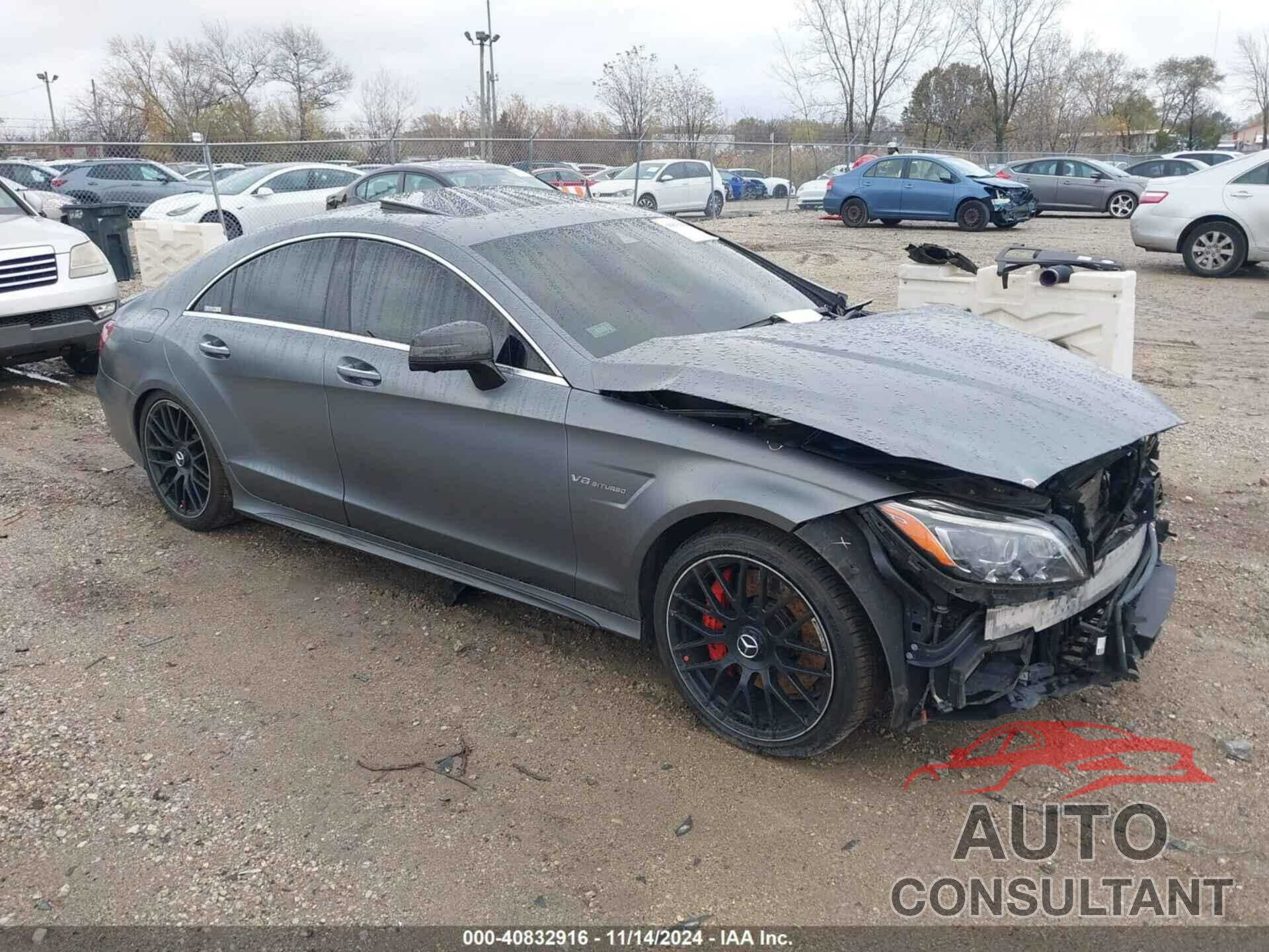 MERCEDES-BENZ AMG CLS 63 2017 - WDDLJ7GB9HA193898