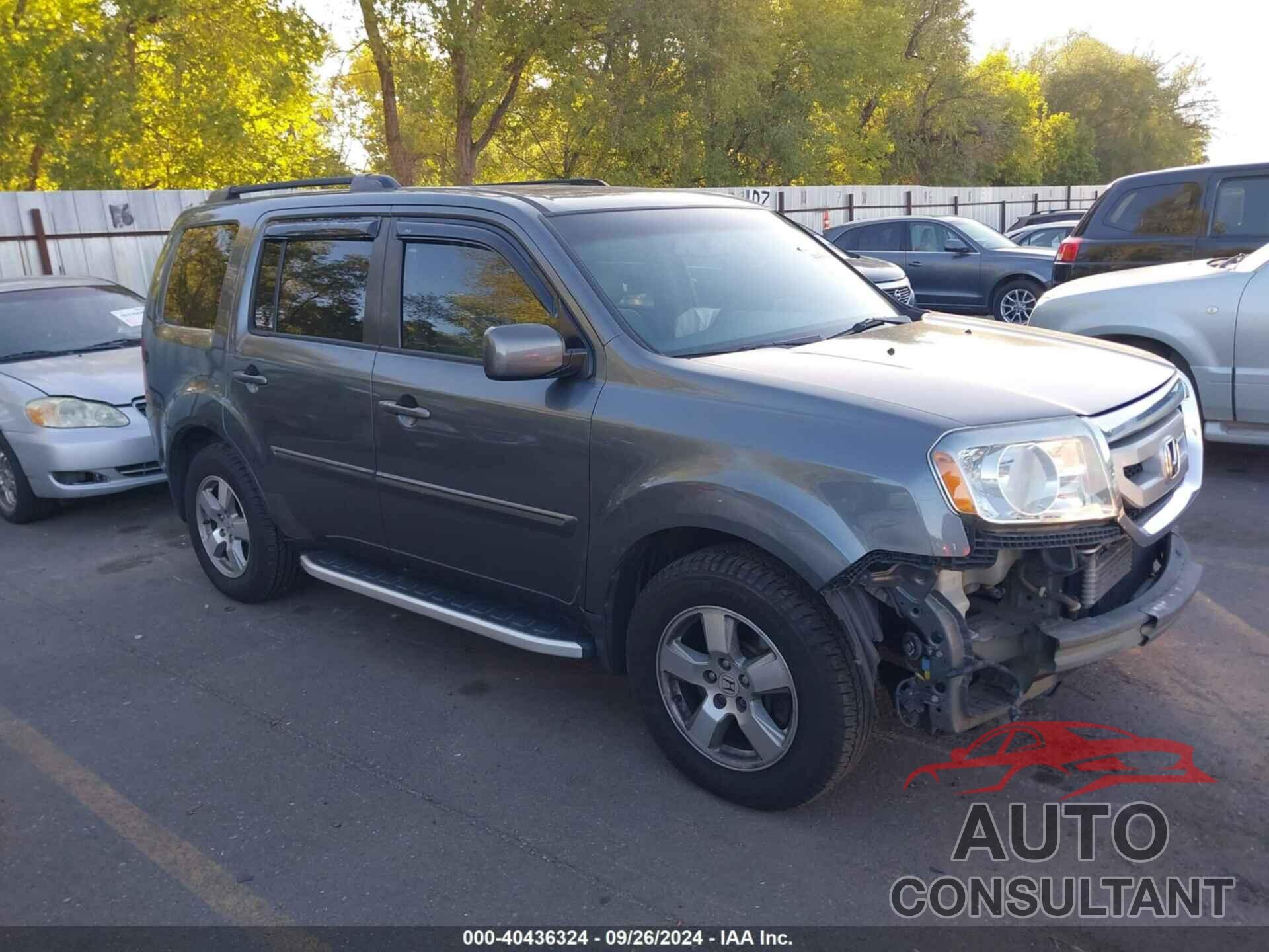 HONDA PILOT 2010 - 5FNYF3H51AB004032