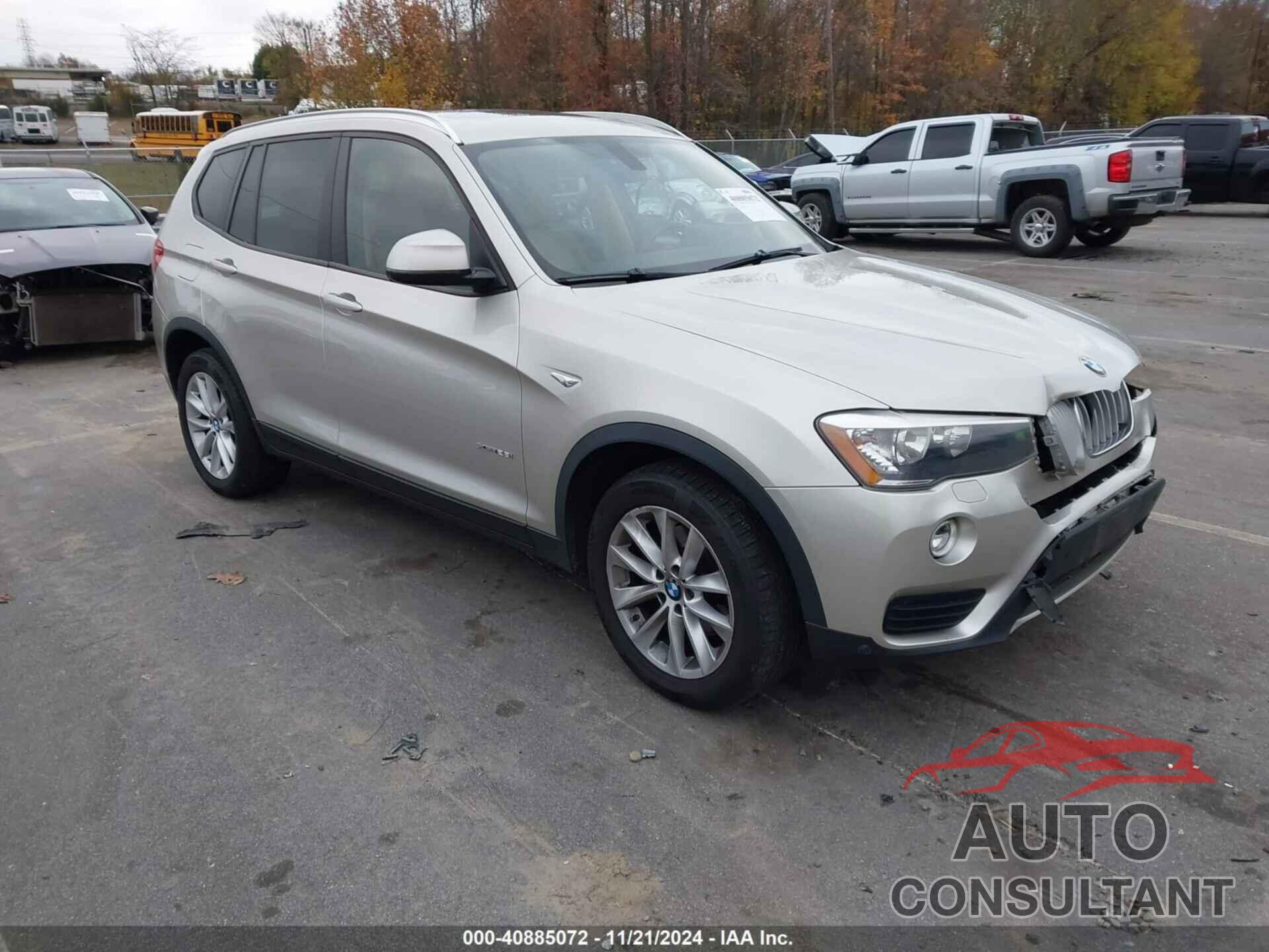 BMW X3 2015 - 5UXWX9C58F0D51282