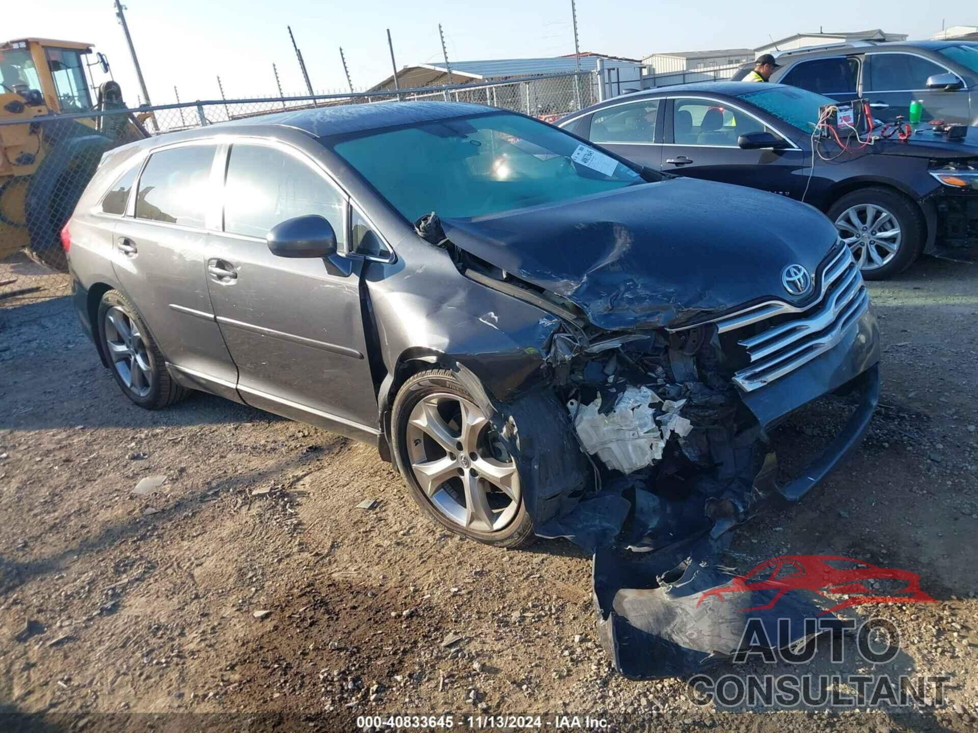 TOYOTA VENZA 2010 - 4T3ZK3BB9AU024974