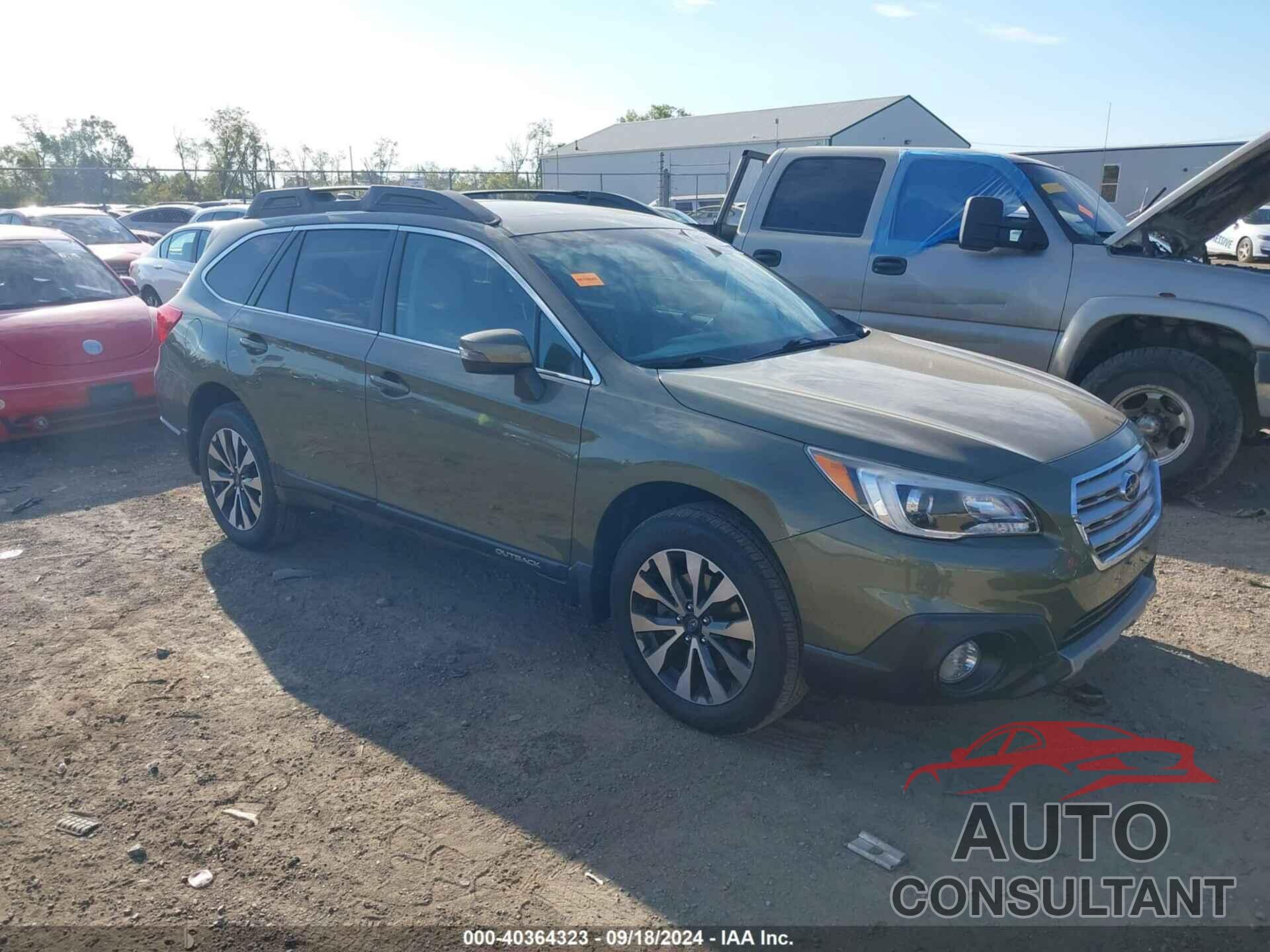 SUBARU OUTBACK 2017 - 4S4BSANC2H3315366