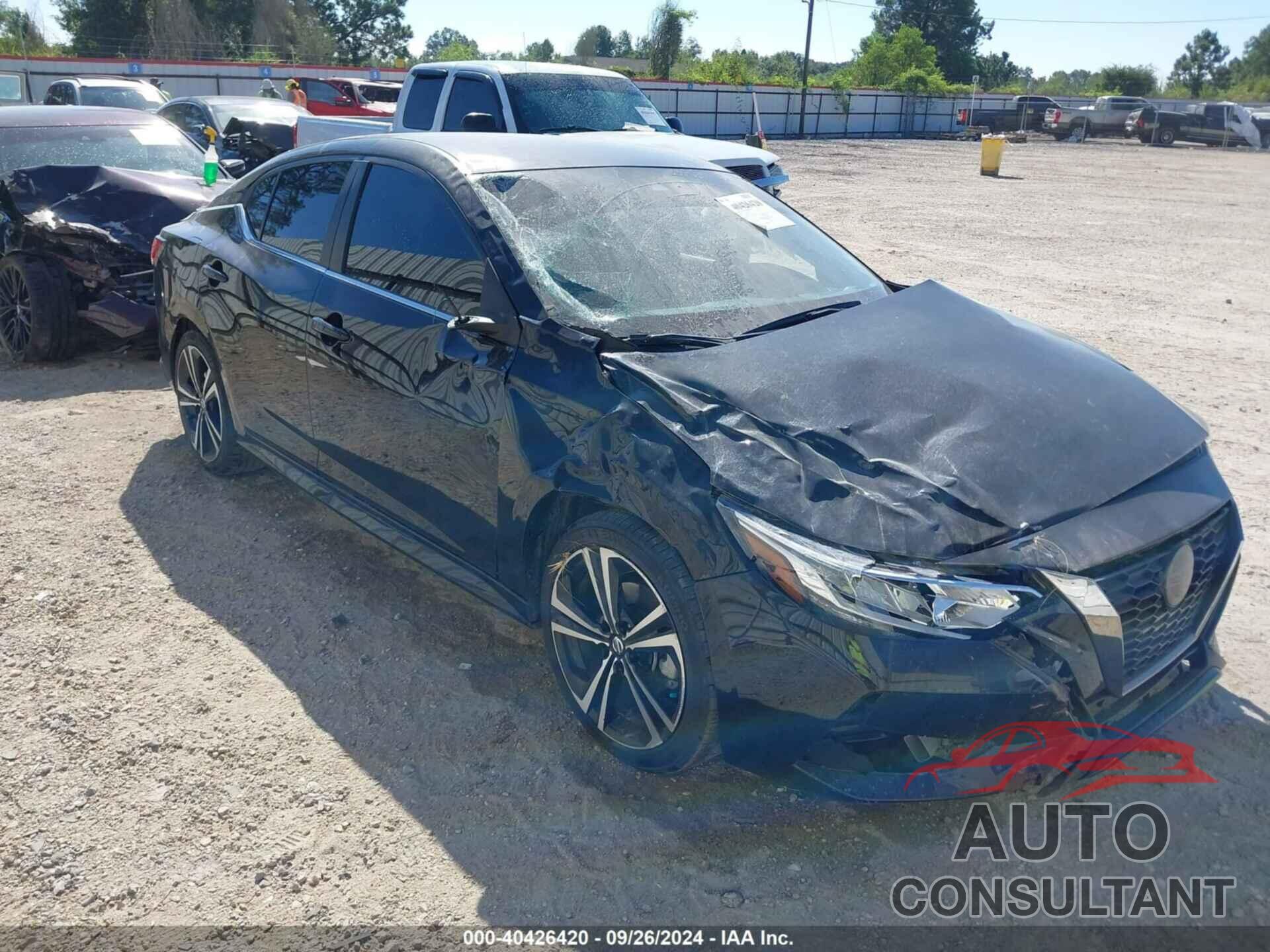 NISSAN SENTRA 2022 - 3N1AB8DV7NY315655