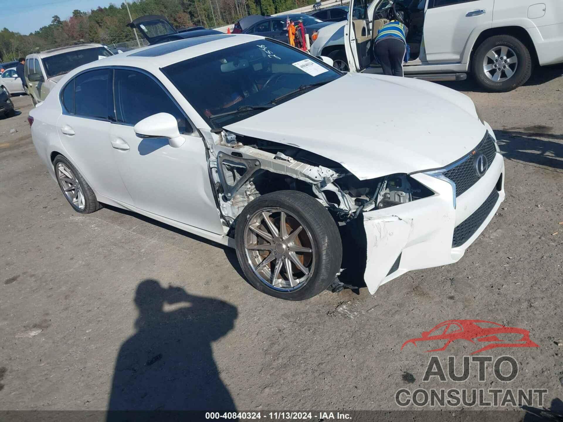 LEXUS GS 2013 - JTHBE1BL4D5022548