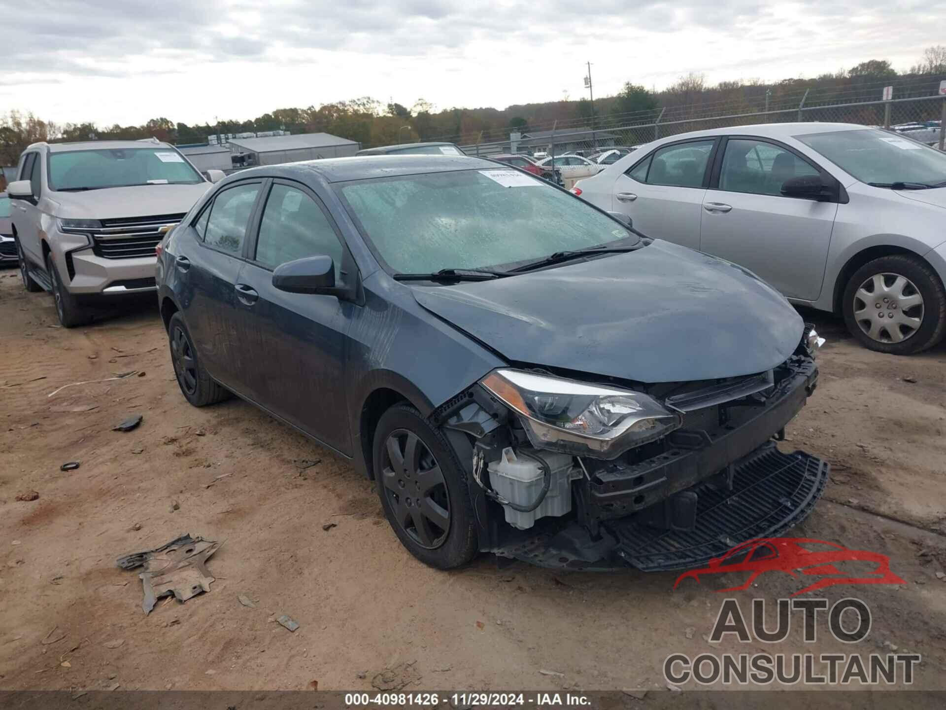 TOYOTA COROLLA 2016 - 2T1BURHE6GC489506