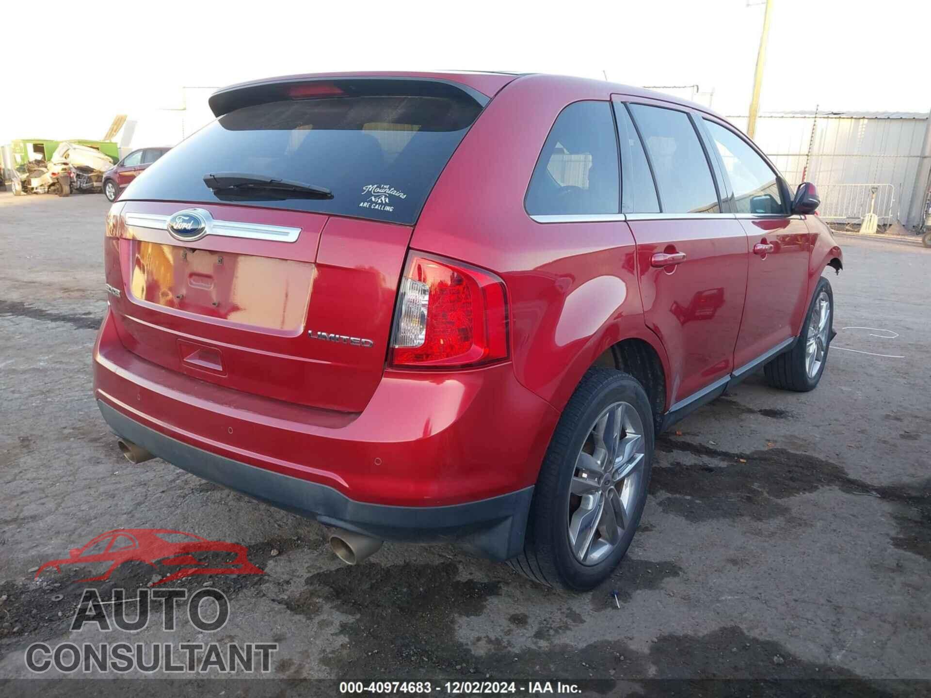 FORD EDGE 2012 - 2FMDK3KC5CBA49312