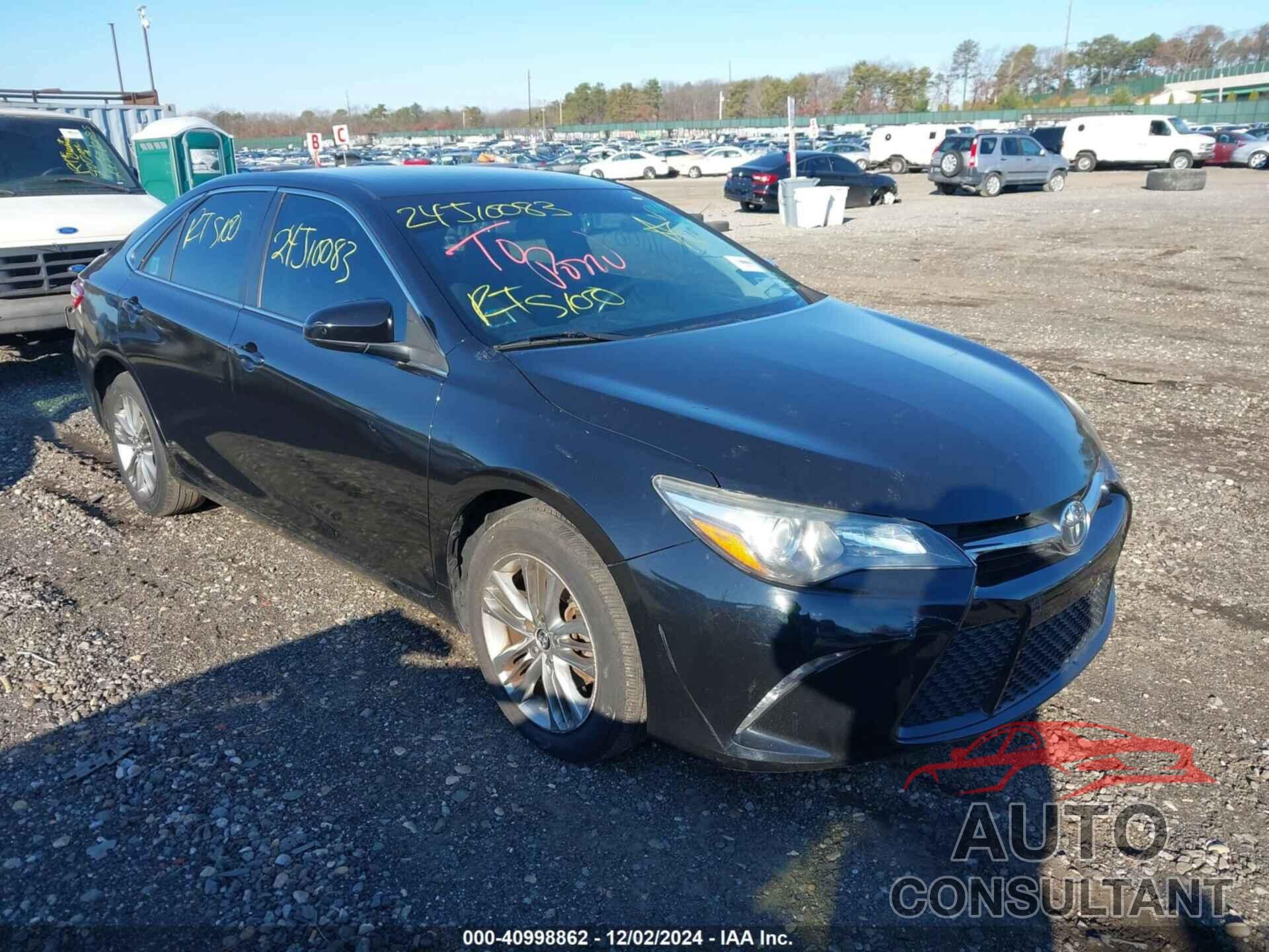 TOYOTA CAMRY 2016 - 4T1BF1FK9GU181037