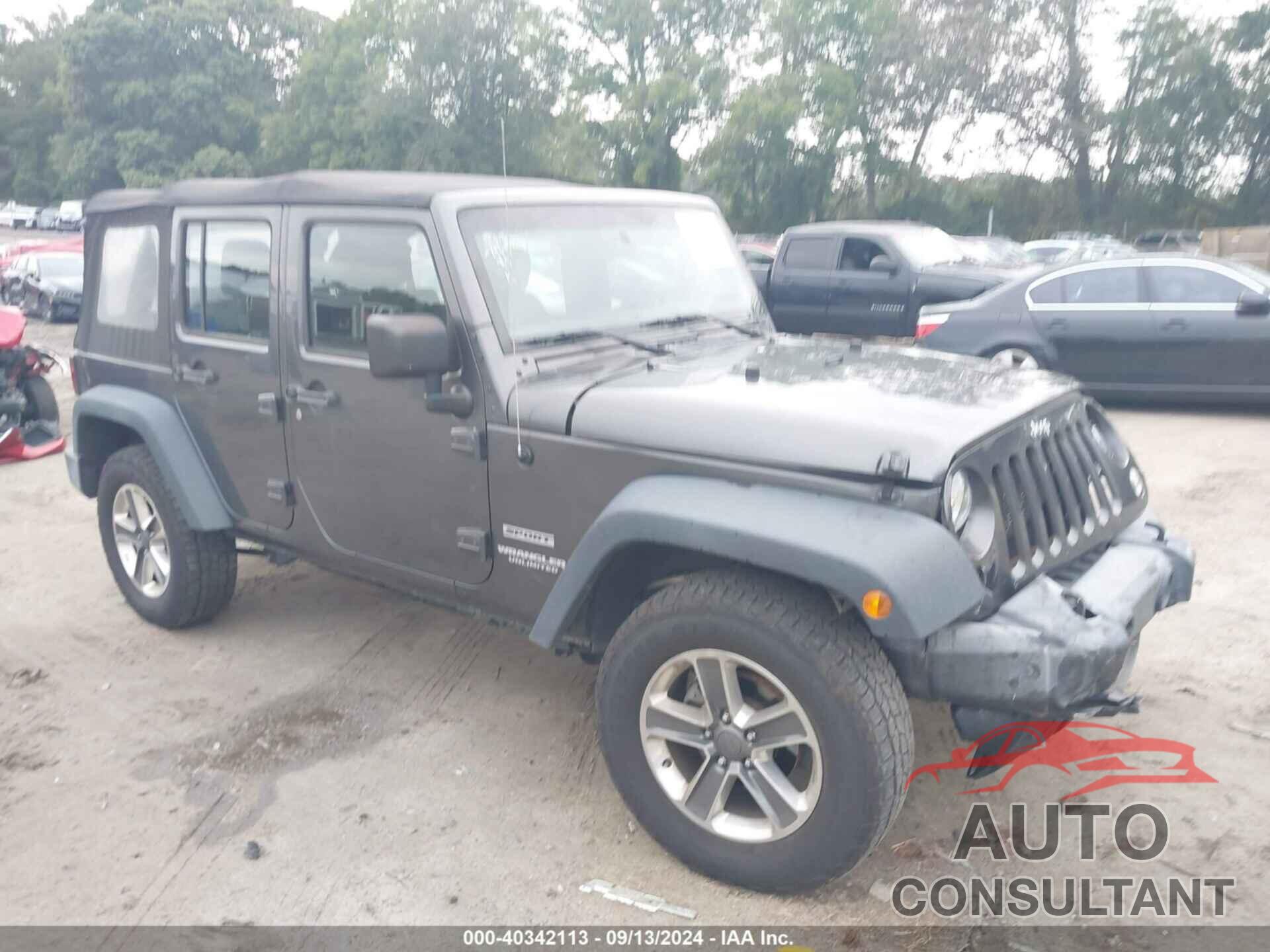 JEEP WRANGLER UNLIMITED 2016 - 1C4BJWDG1GL321263