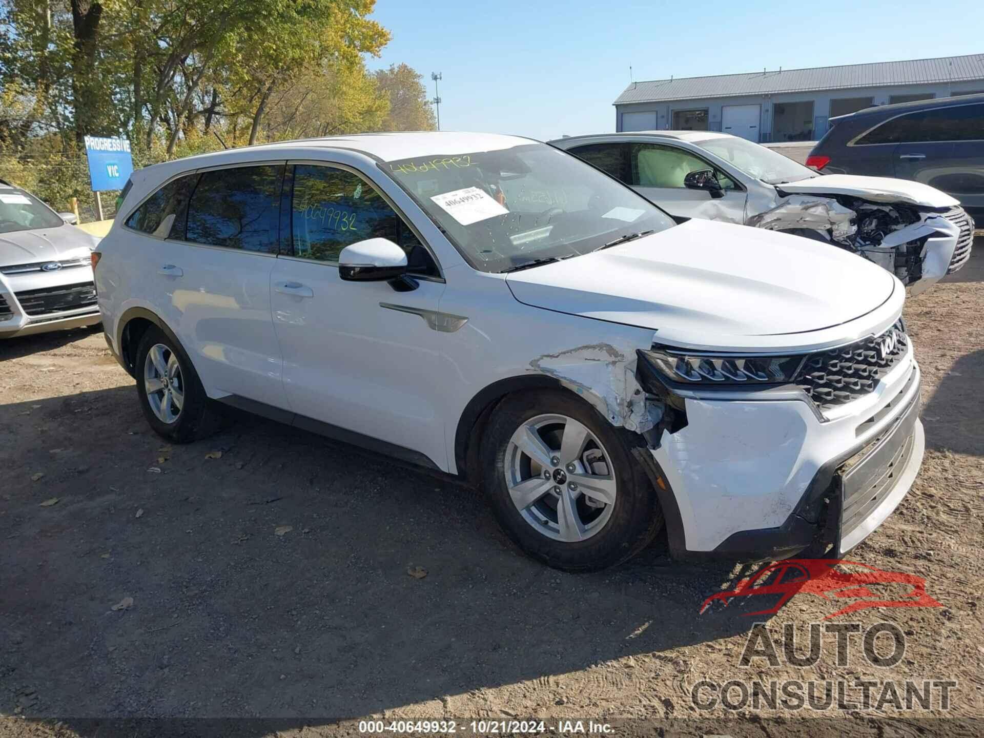 KIA SORENTO 2022 - 5XYRG4LC1NG118947