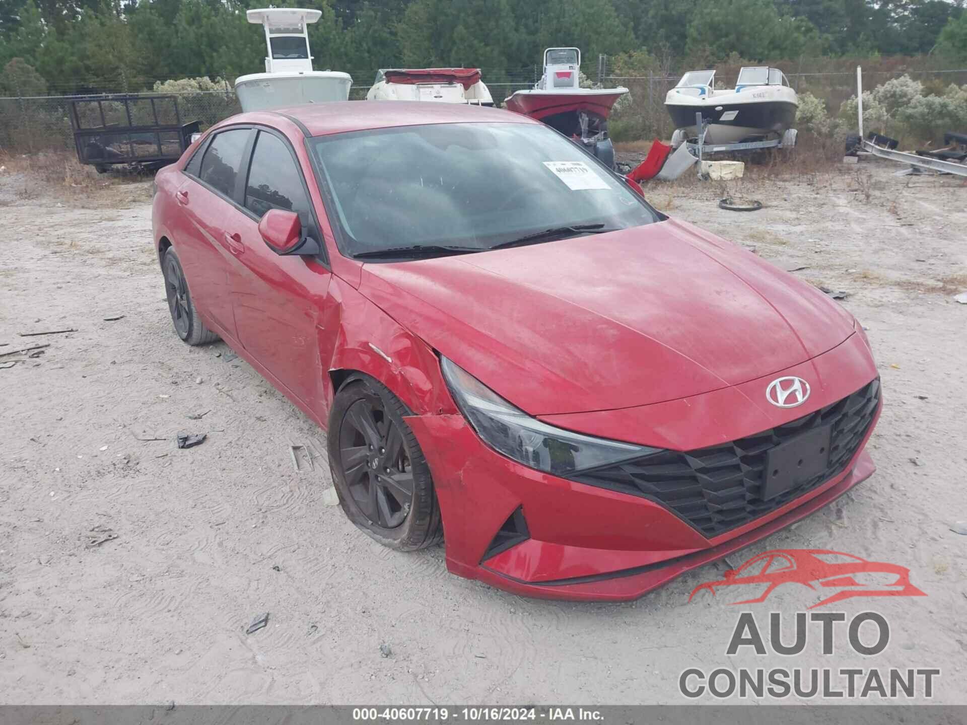 HYUNDAI ELANTRA 2021 - 5NPLM4AG5MH033878