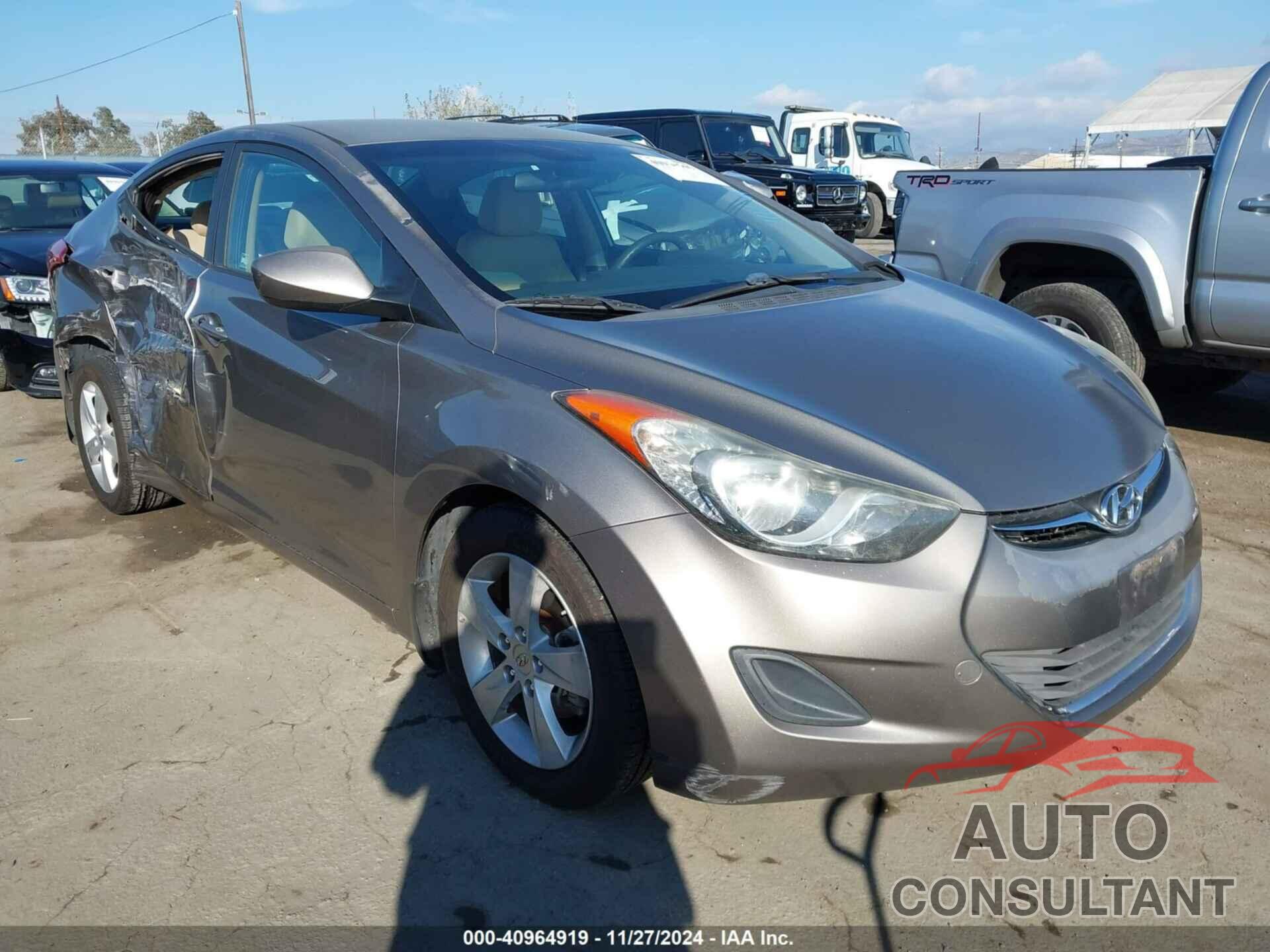 HYUNDAI ELANTRA 2013 - 5NPDH4AEXDH423897