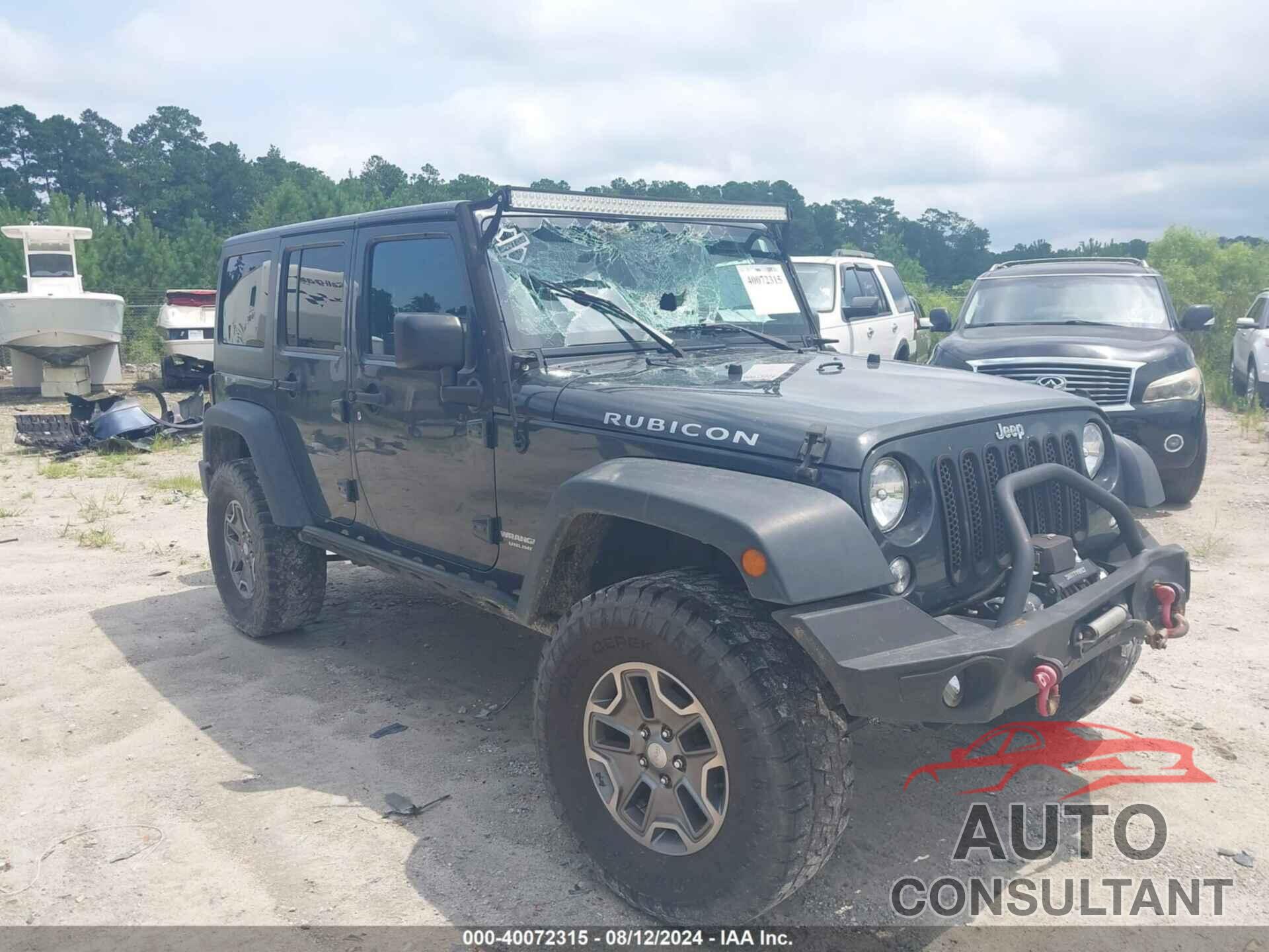 JEEP WRANGLER UNLIMITED 2017 - 1C4BJWFG1HL593200