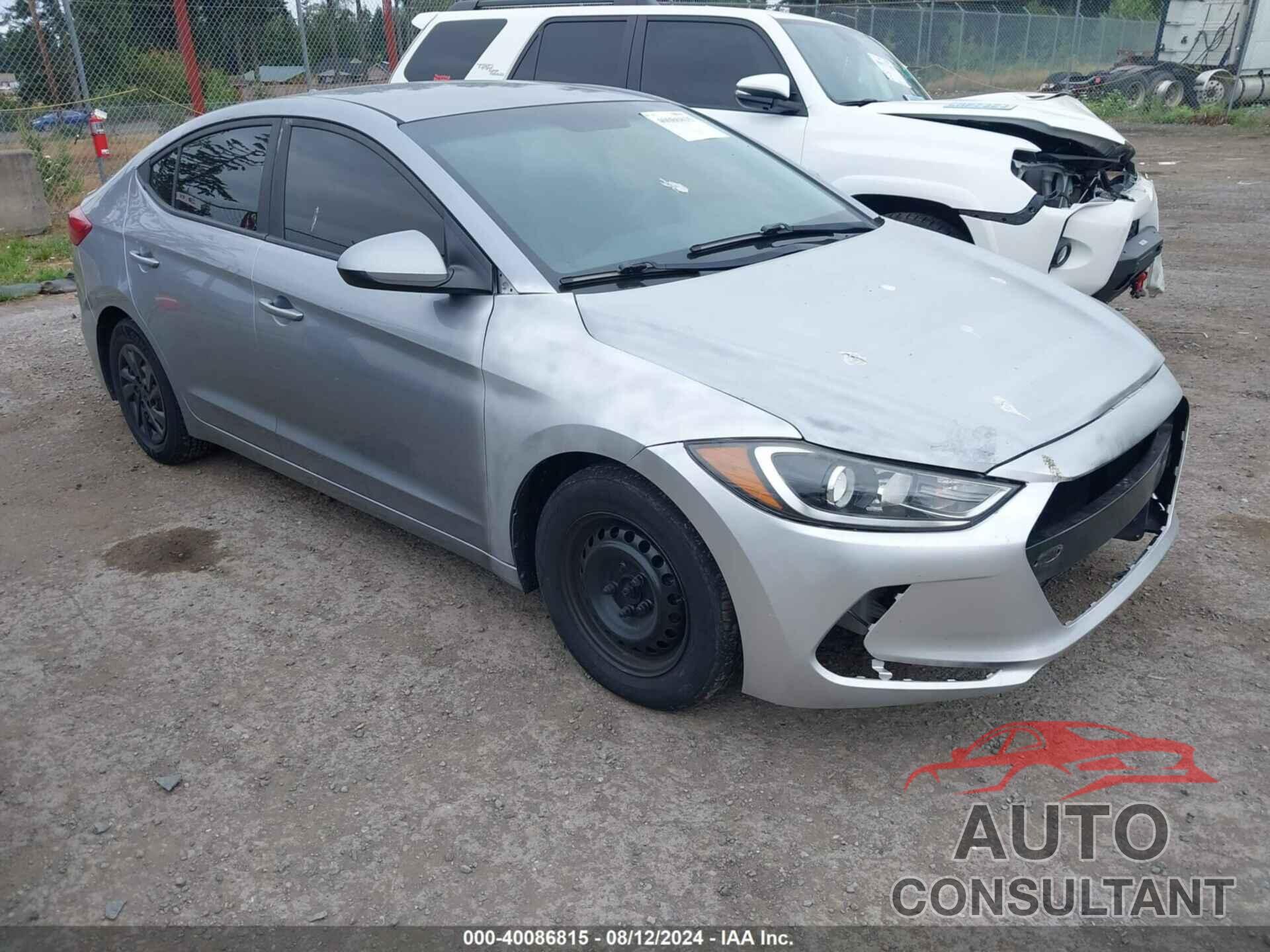 HYUNDAI ELANTRA 2017 - 5NPD74LF7HH140727