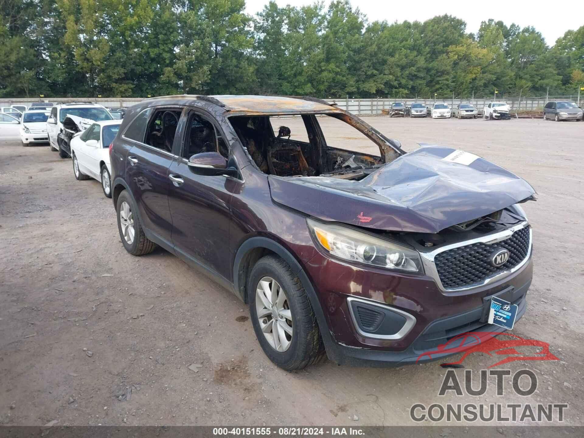 KIA SORENTO 2016 - 5XYPG4A57GG030998