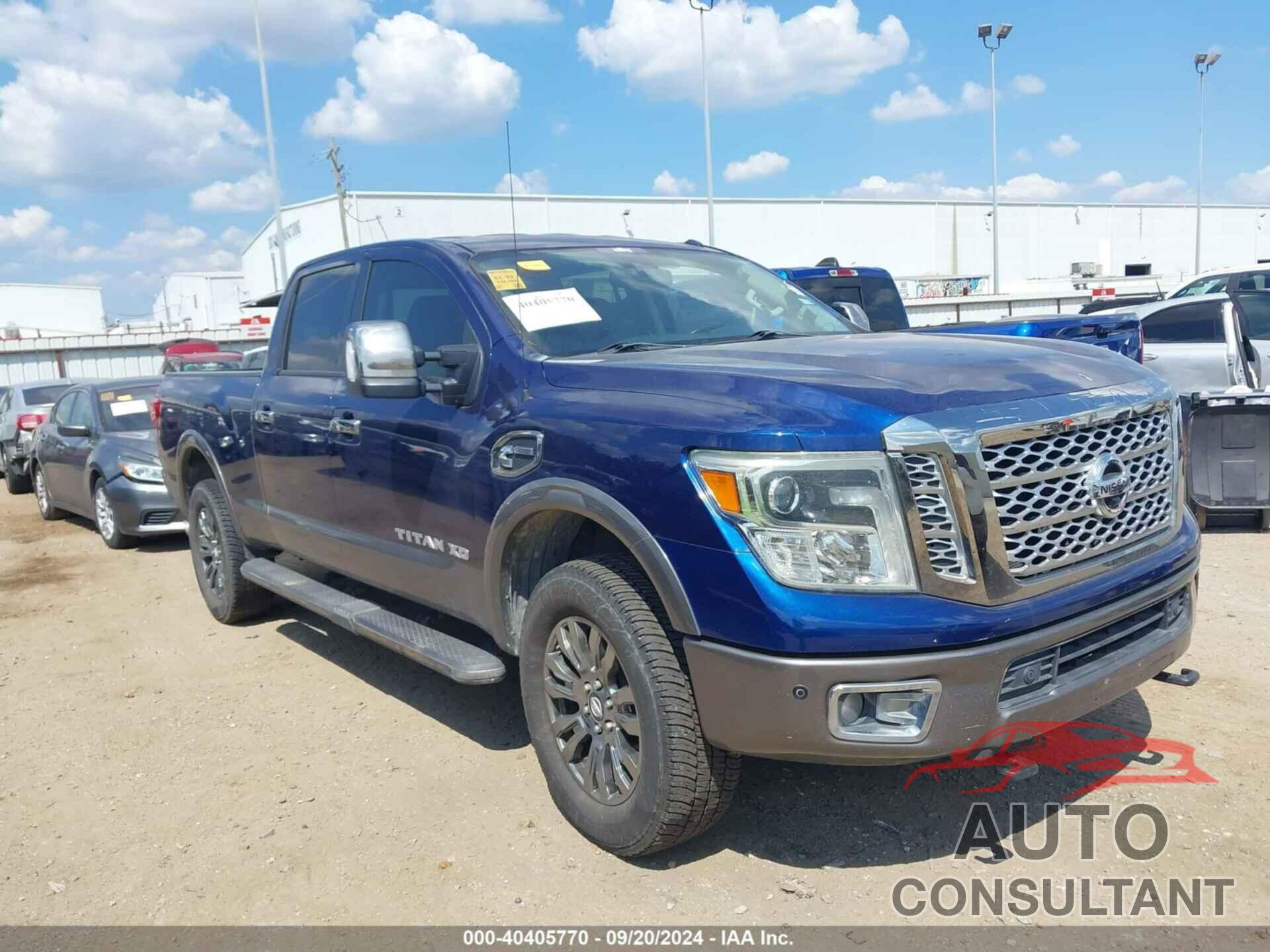 NISSAN TITAN XD 2016 - 1N6BA1F49GN505423