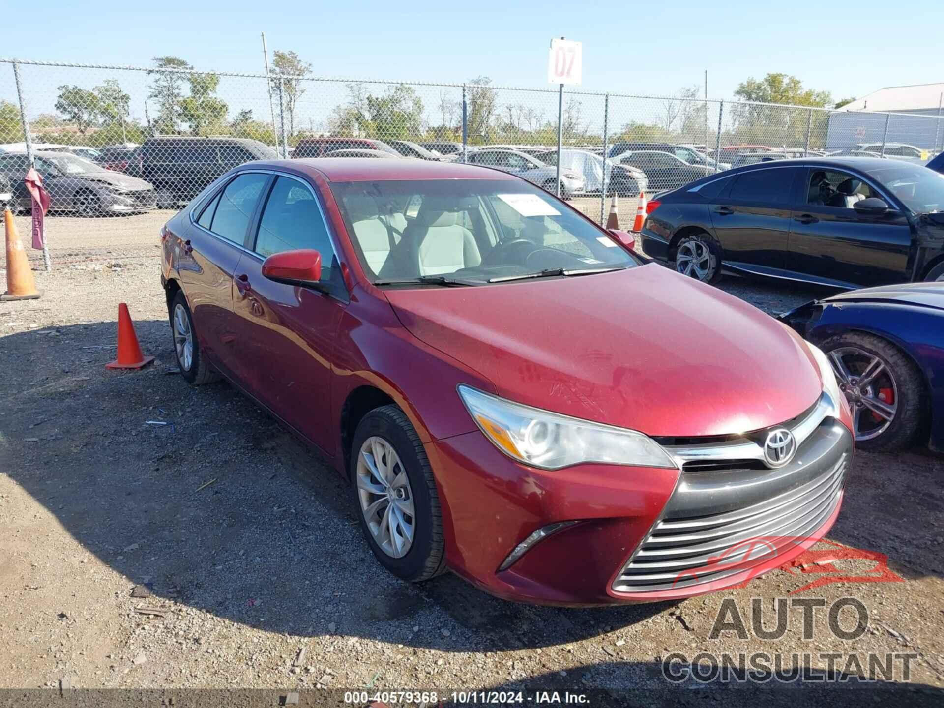 TOYOTA CAMRY 2017 - 4T1BF1FK2HU661826