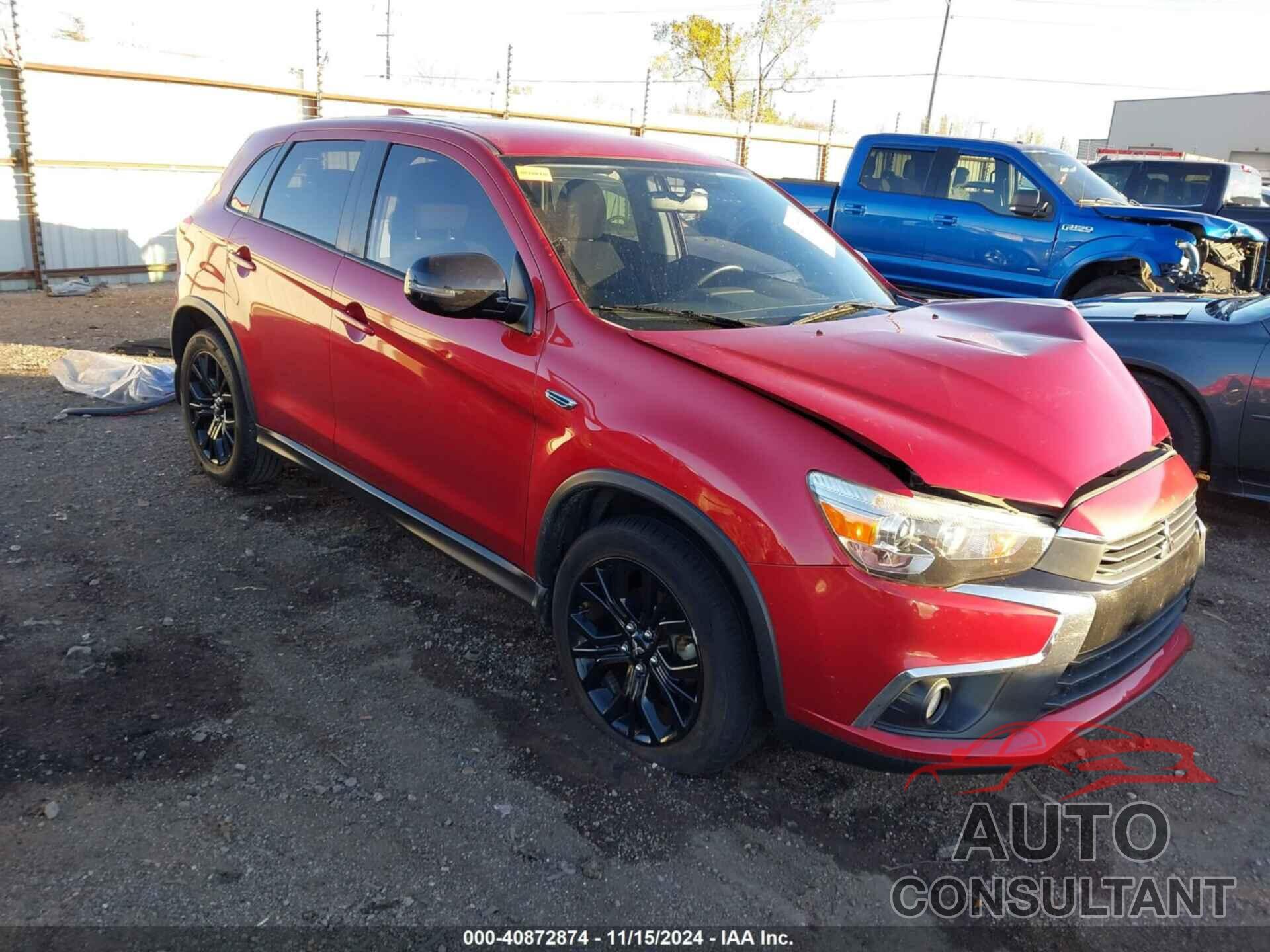 MITSUBISHI OUTLANDER SPORT 2017 - JA4AP3AUXHZ035830