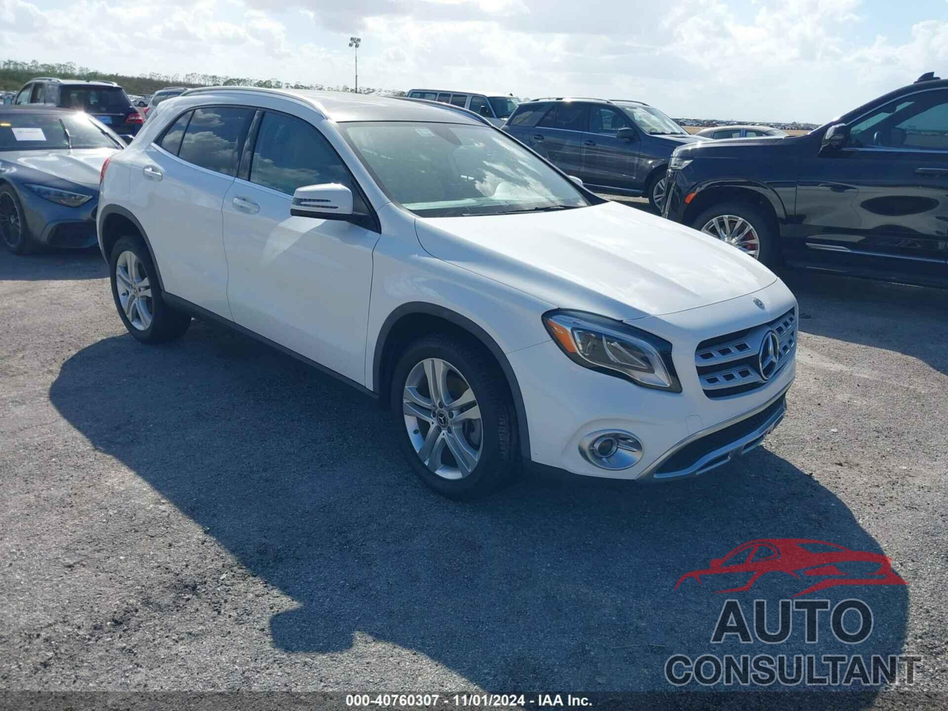 MERCEDES-BENZ GLA 250 2020 - WDCTG4EB9LU024122