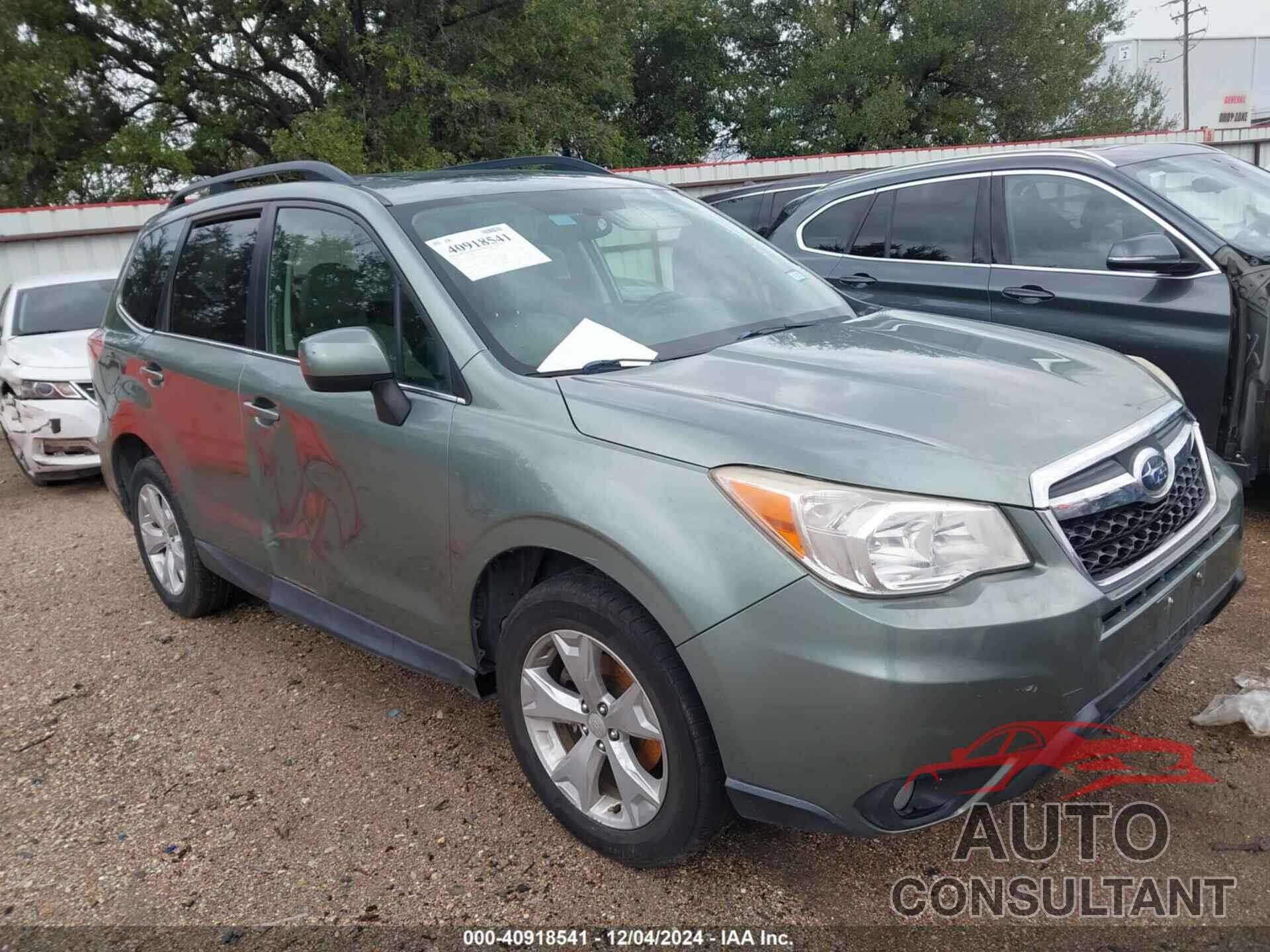 SUBARU FORESTER 2014 - JF2SJAJC7EH454552