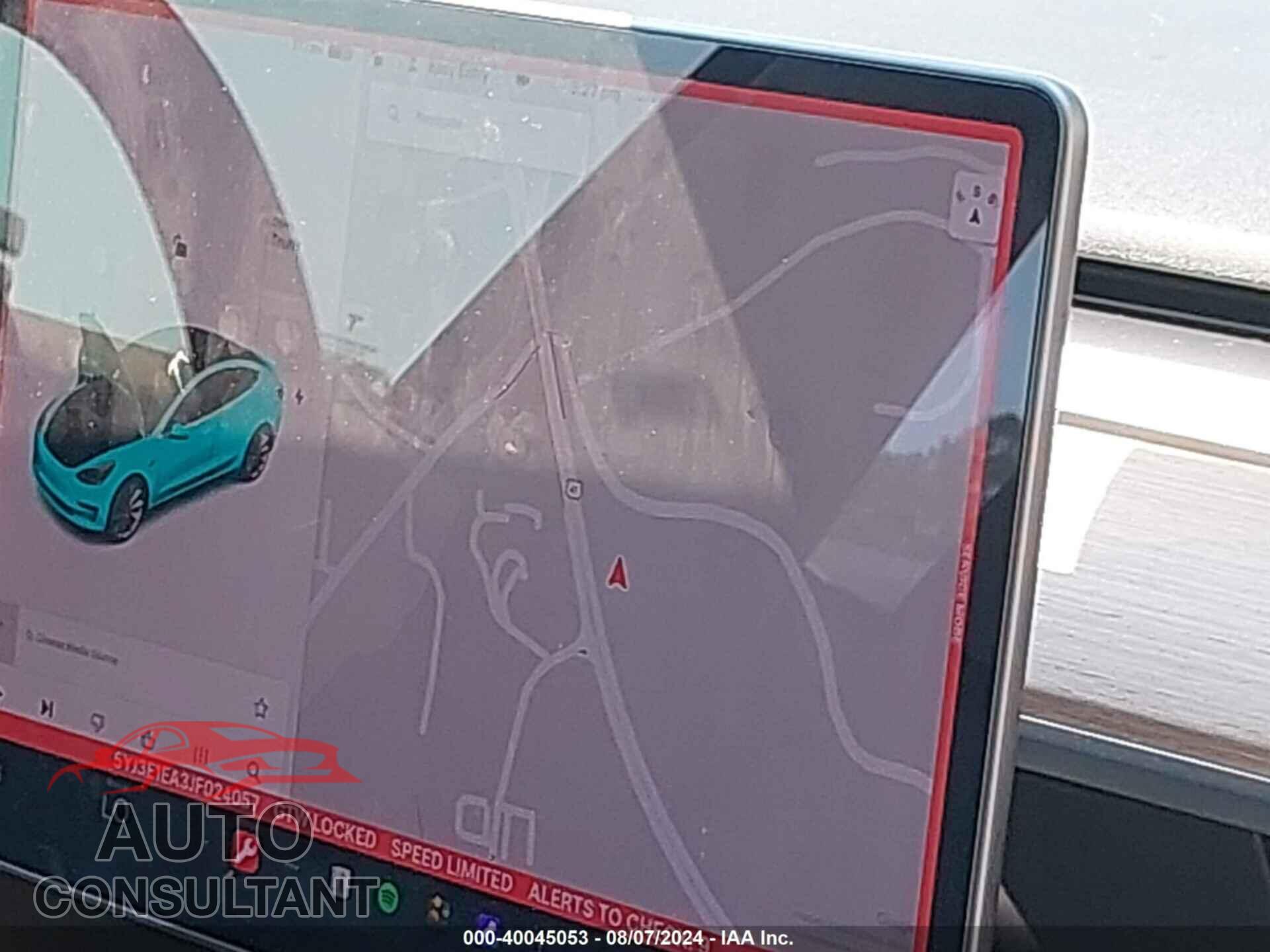 TESLA MODEL 3 2018 - 5YJ3E1EA3JF024057