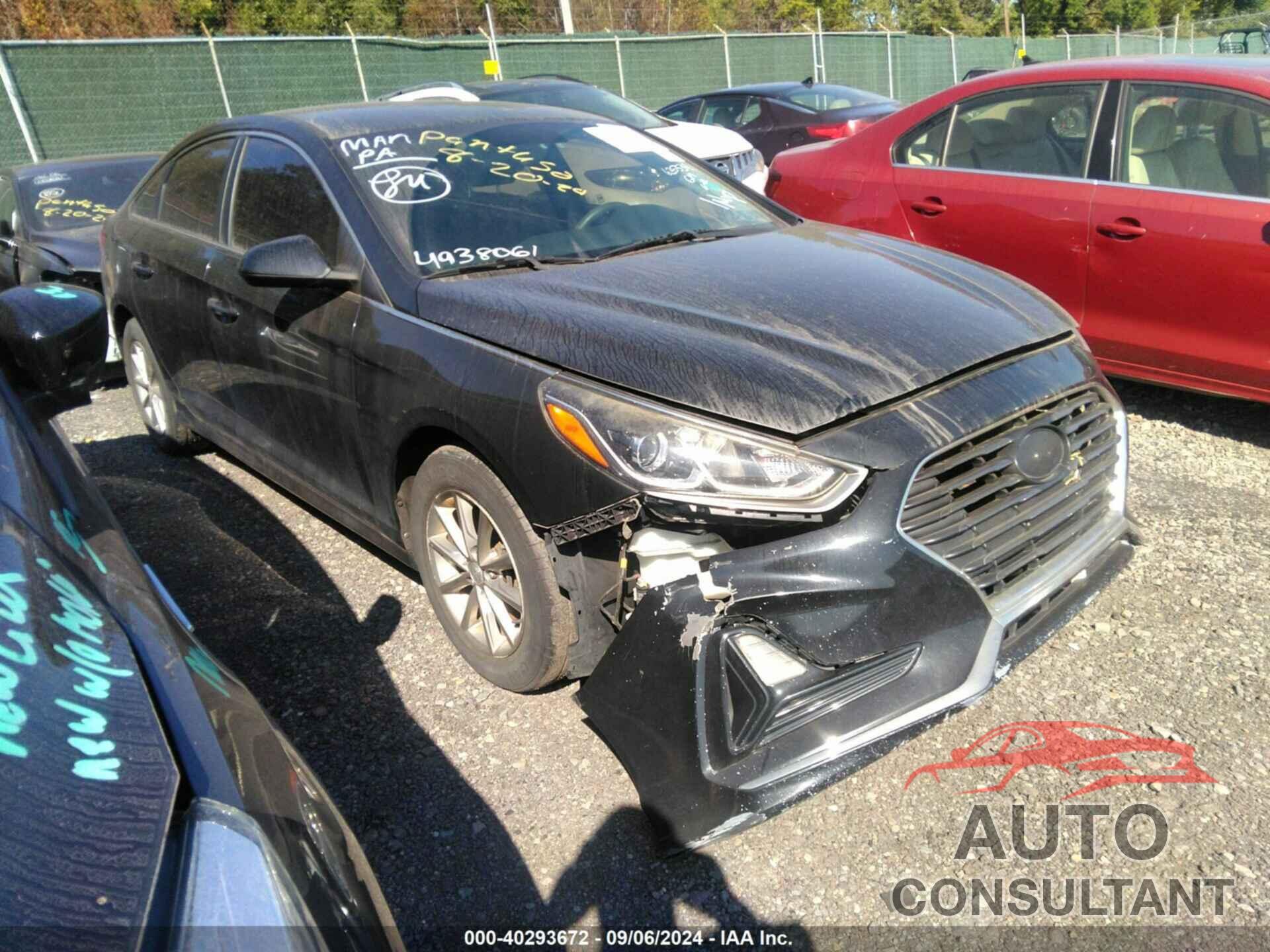 HYUNDAI SONATA 2018 - 5NPE24AF1JH635534