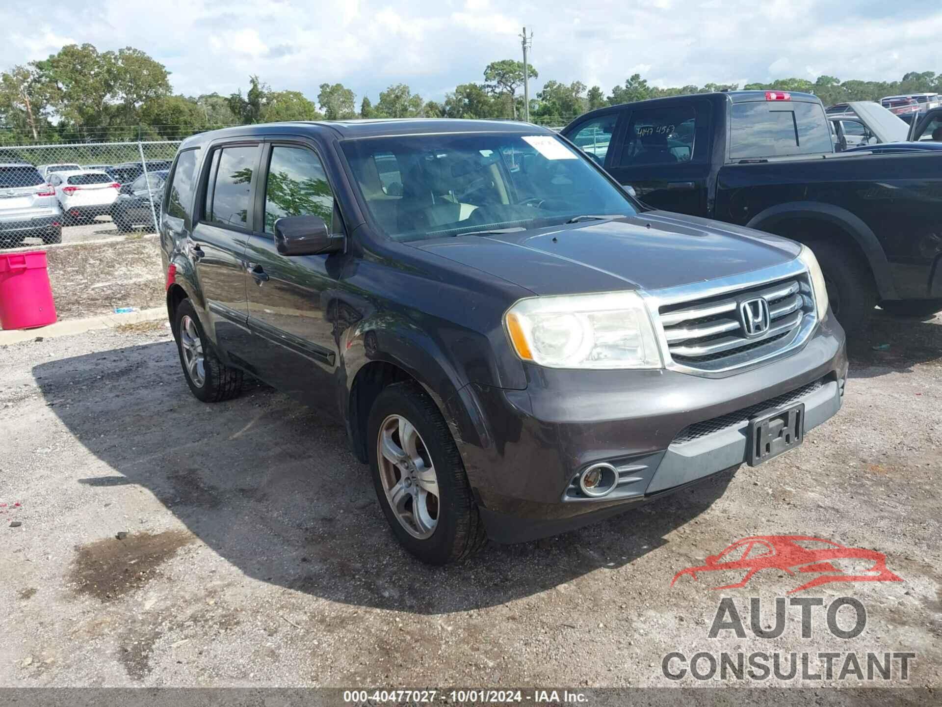 HONDA PILOT 2013 - 5FNYF3H56DB024782