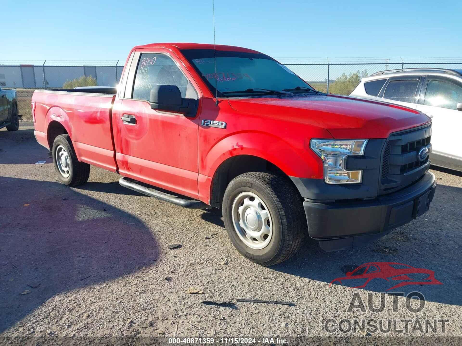 FORD F-150 2016 - 1FTMF1C8XGKE42760